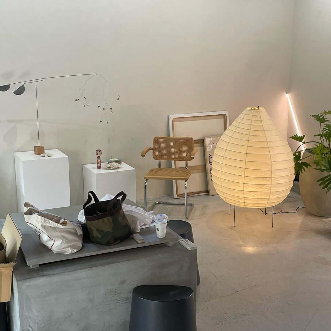 Washi Paper Lantern Table Lamp - Image 8