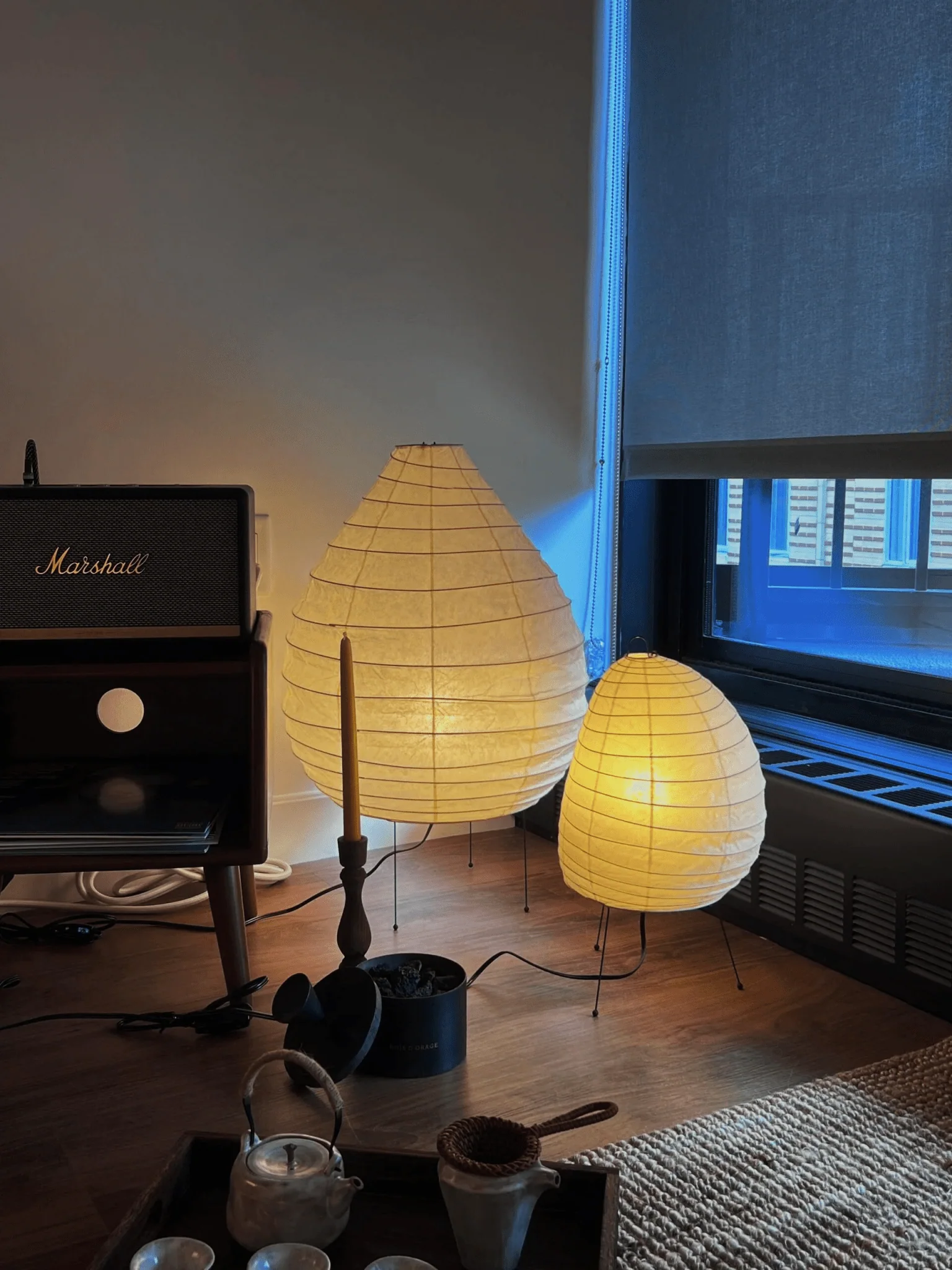 Washi Paper Lantern Floor Lamp - Image 29