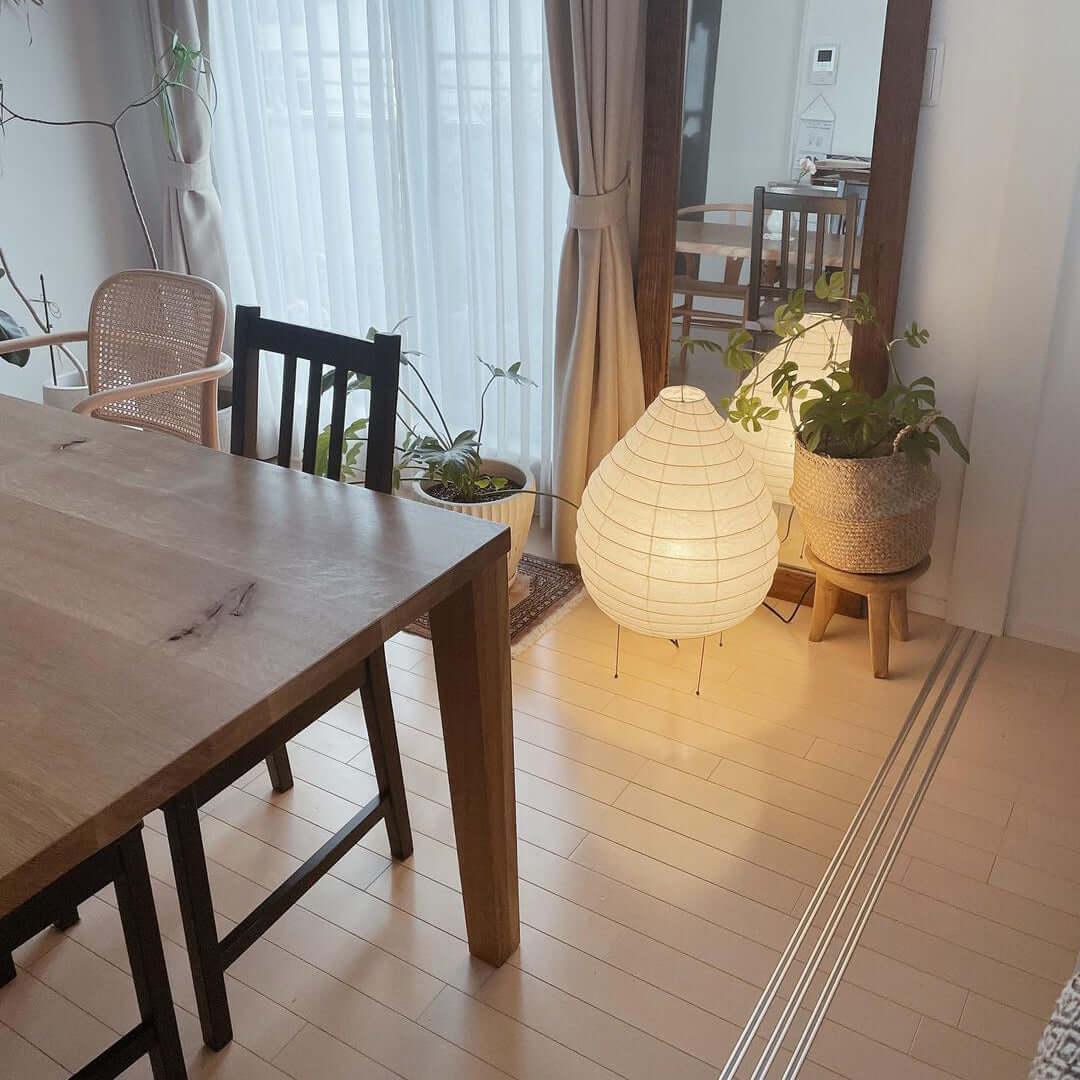 Washi Paper Lantern Table Lamp - Image 10