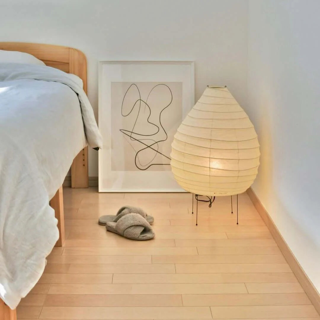 Washi Paper Lantern Table Lamp - Image 5
