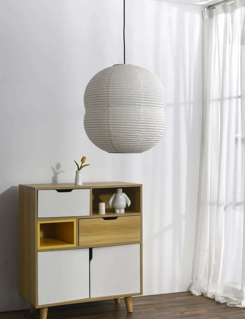 Washi Paper Mini Pendant Light - Image 7