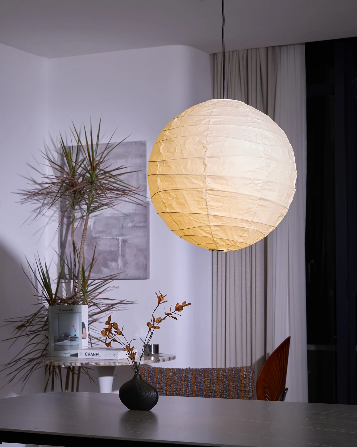 Washi Paper Pendant Lamp - Image 56