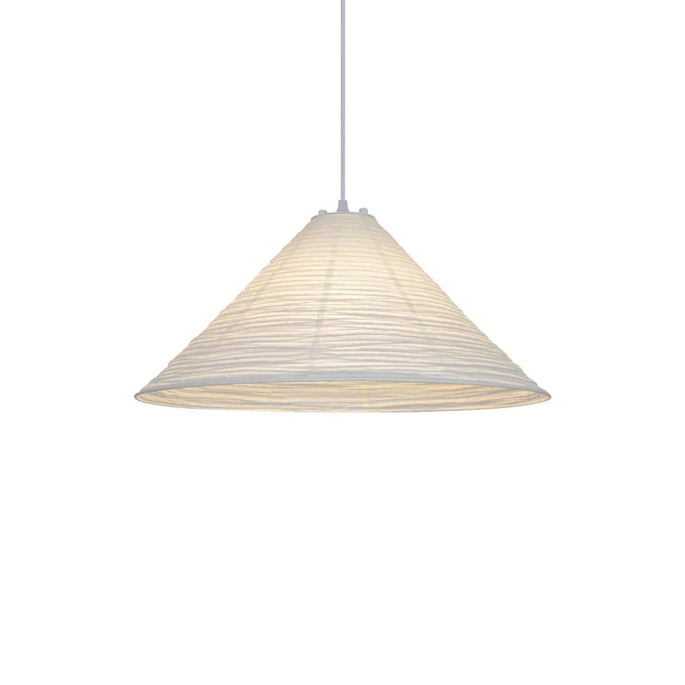 Washi Paper Pyramid Pendant Lamp - Image 17
