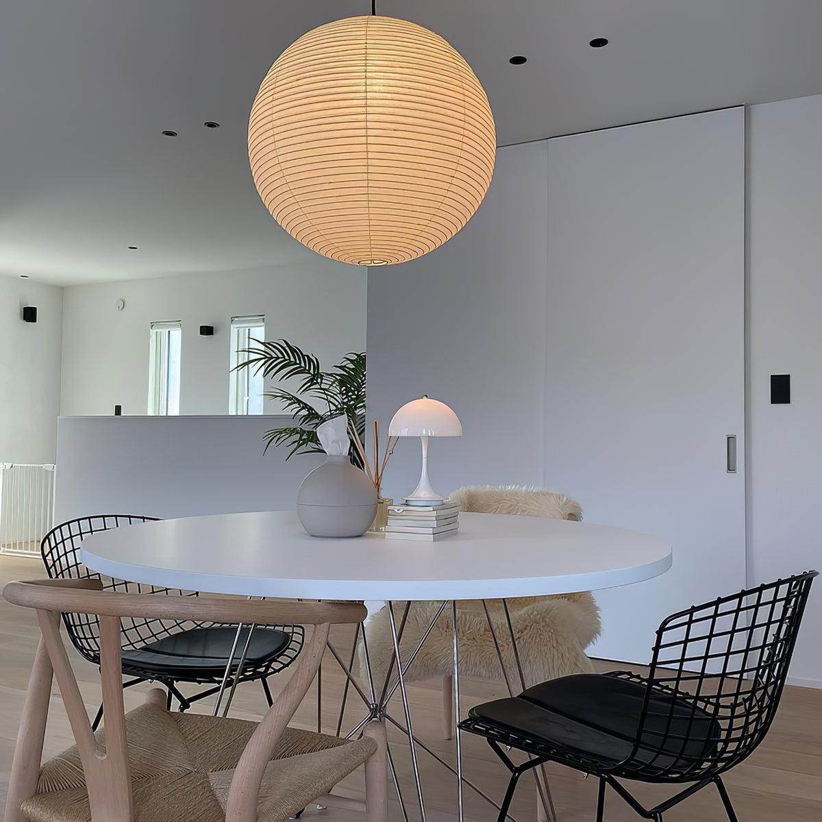 Washi Paper Round Series Pendant Lamp - Image 27