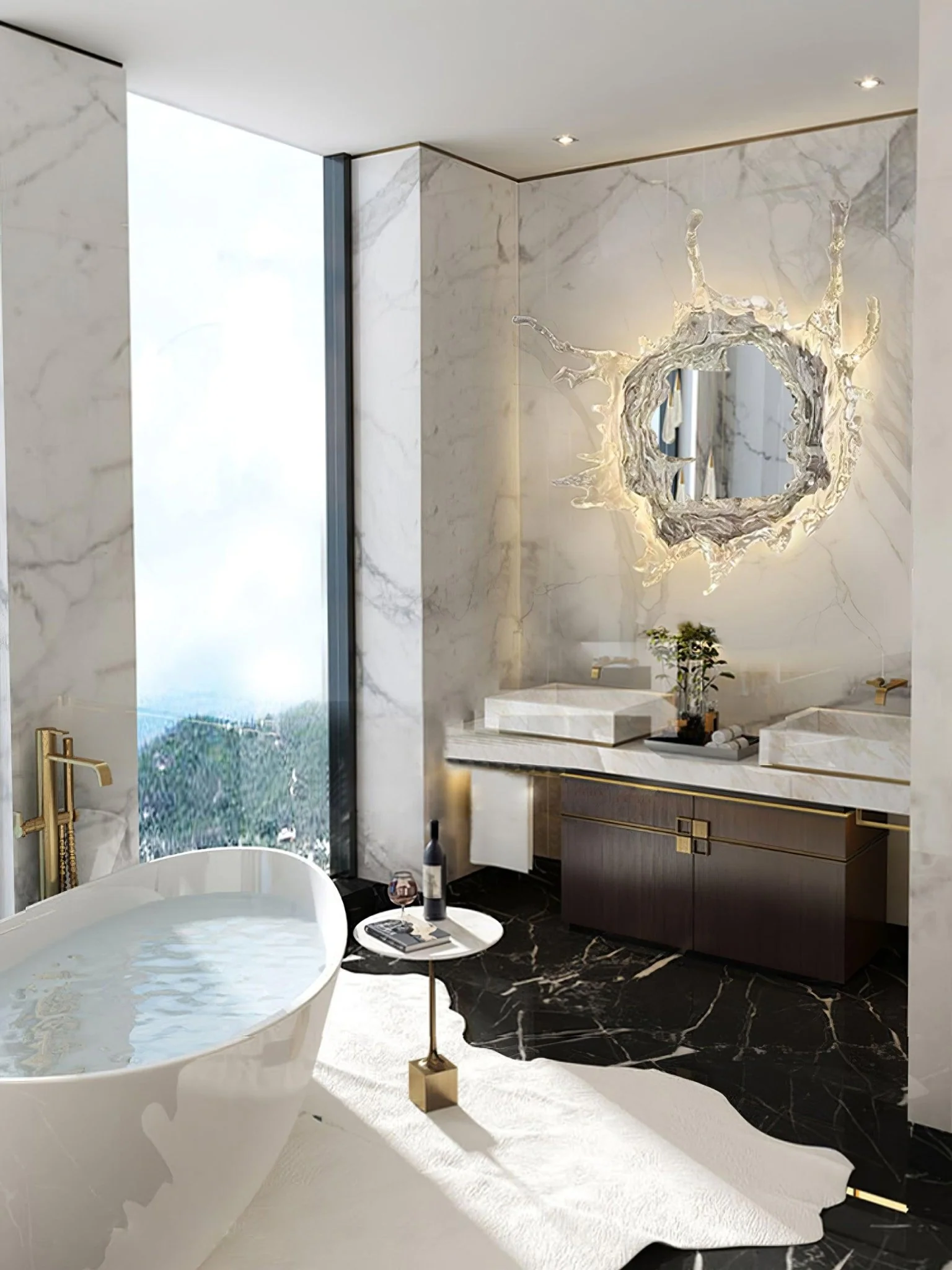 Water Drop Mirror Wall Lamp - Image 15