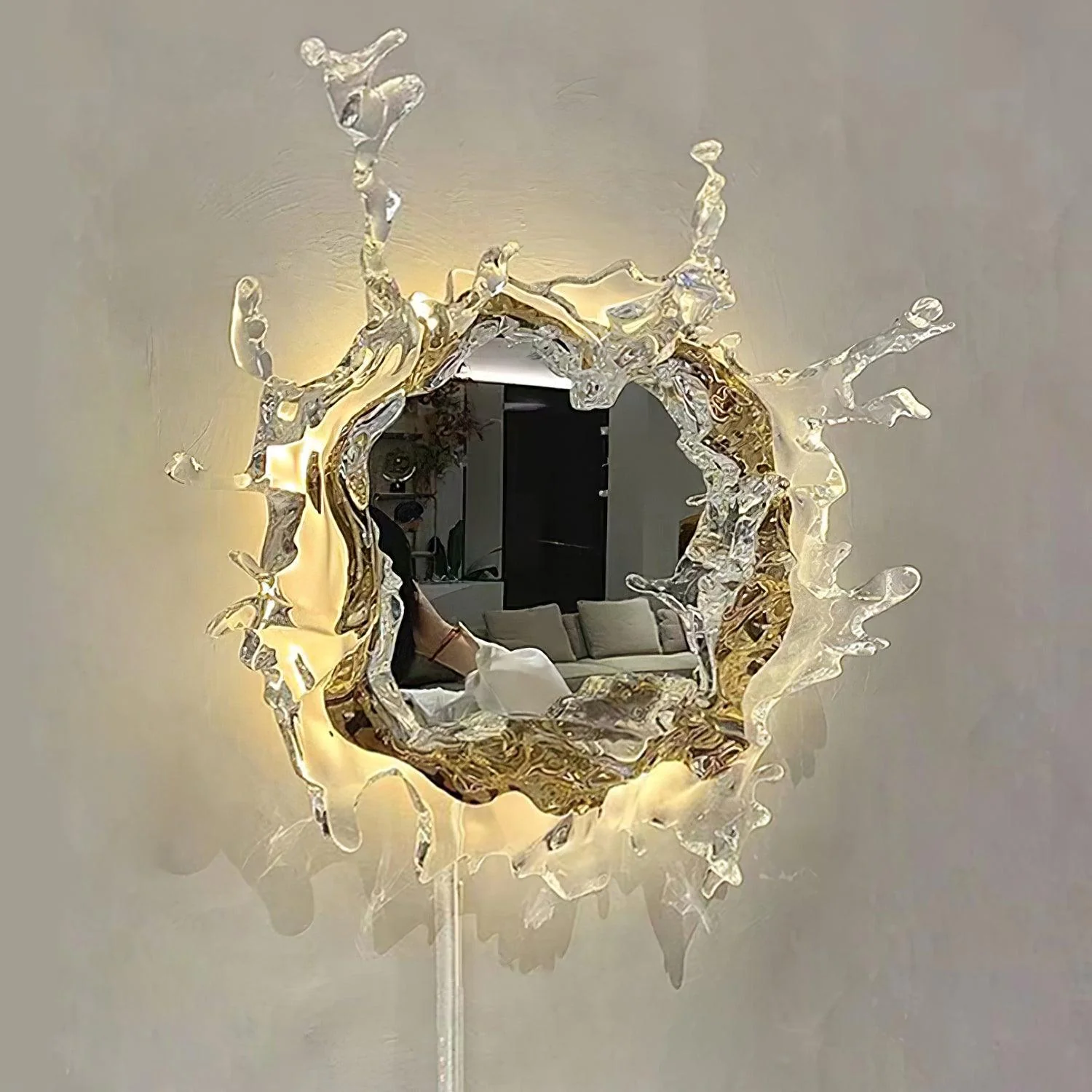 Water Drop Mirror Wall Lamp - Image 21