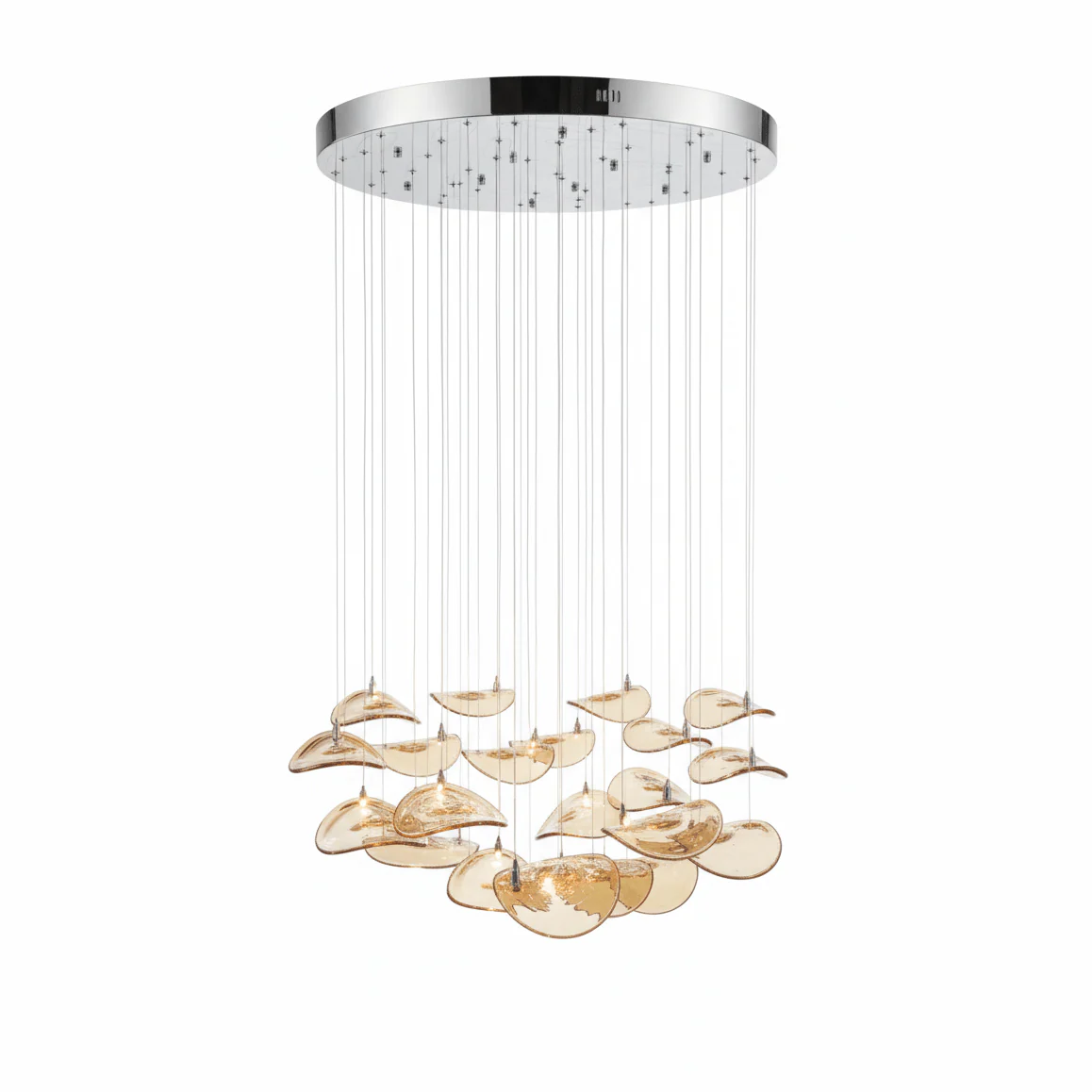 Wave Floating Leaf Chandelier - Image 30