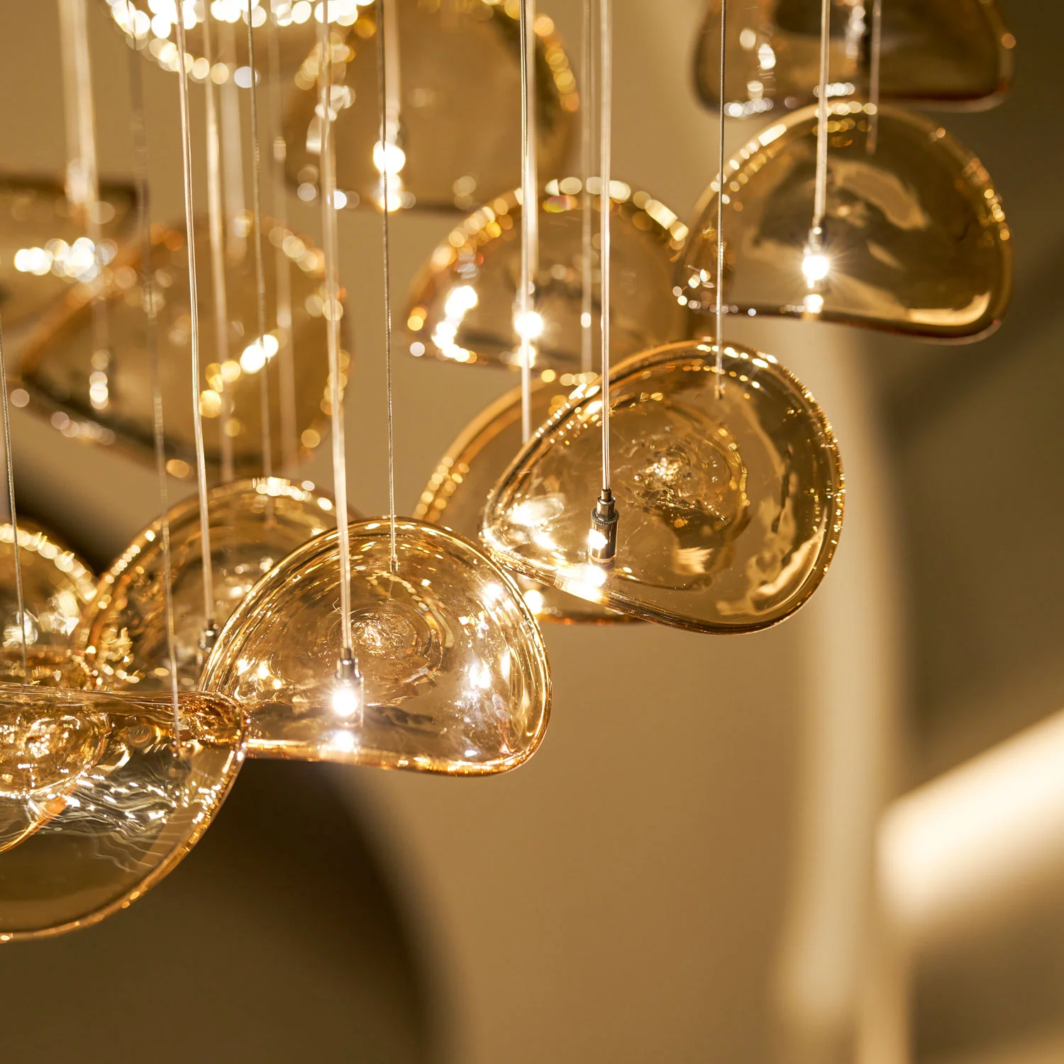 Wave Floating Leaf Chandelier - Image 33