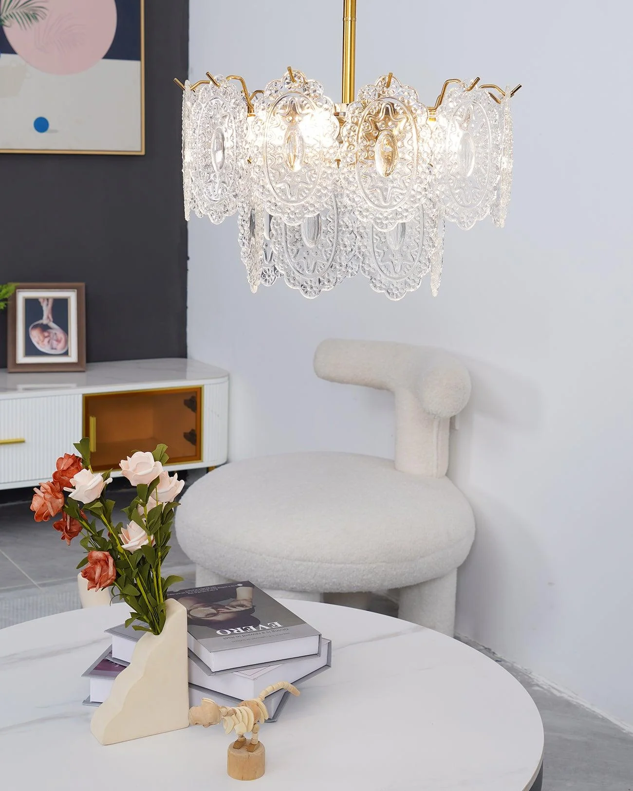 Wave Glass Chandelier - Image 22