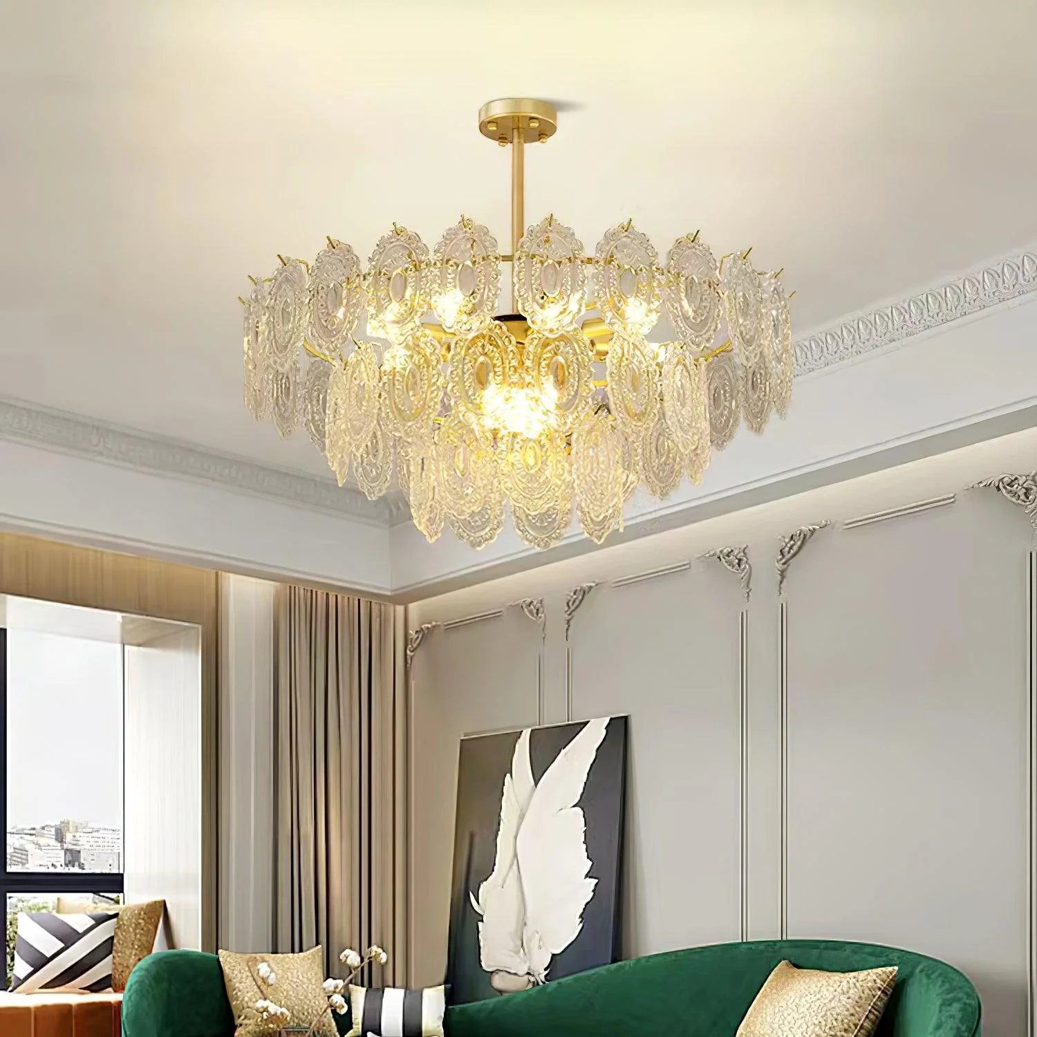 Wave Glass Chandelier - Image 36