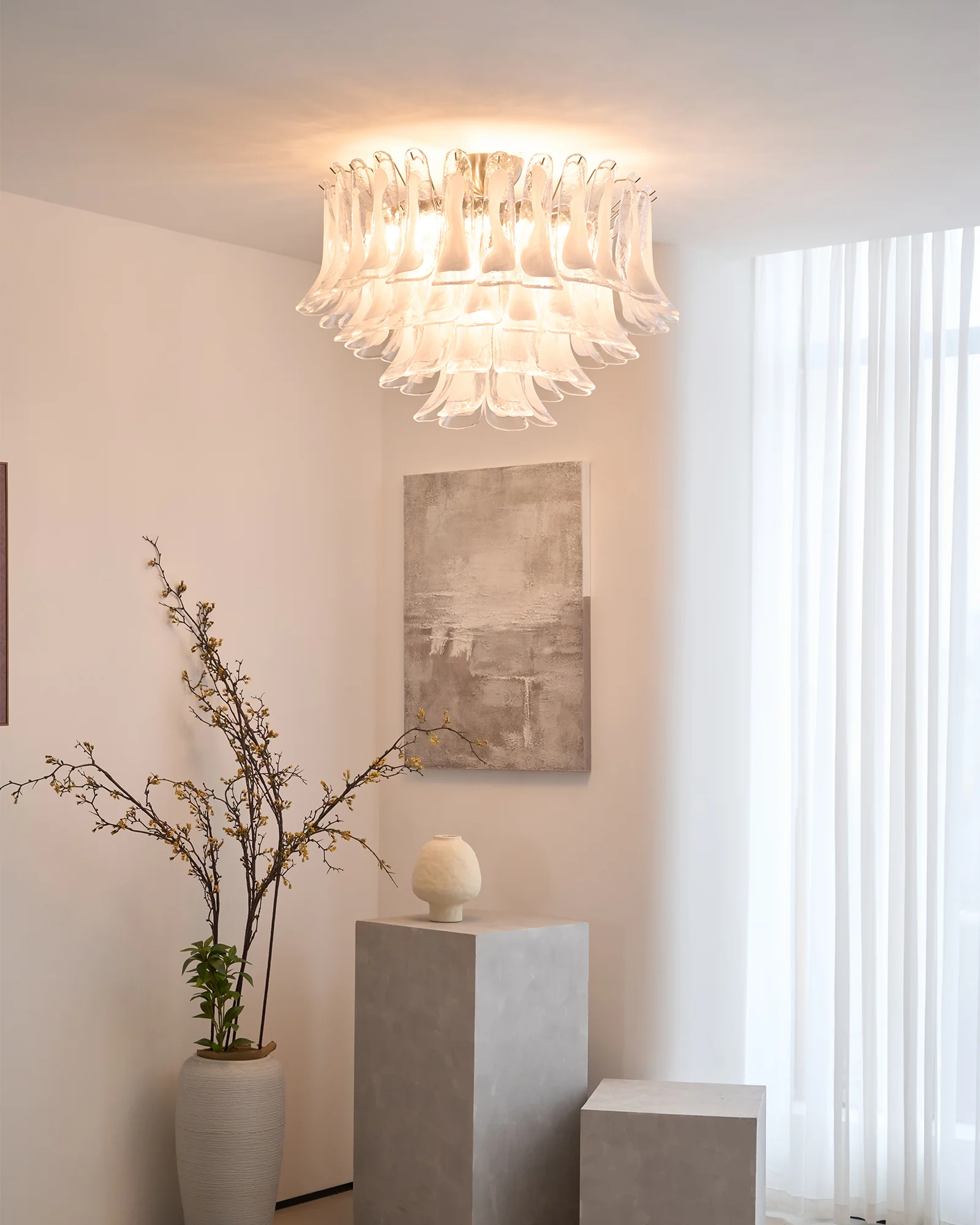Wave Murano Ceiling Lamp - Image 6