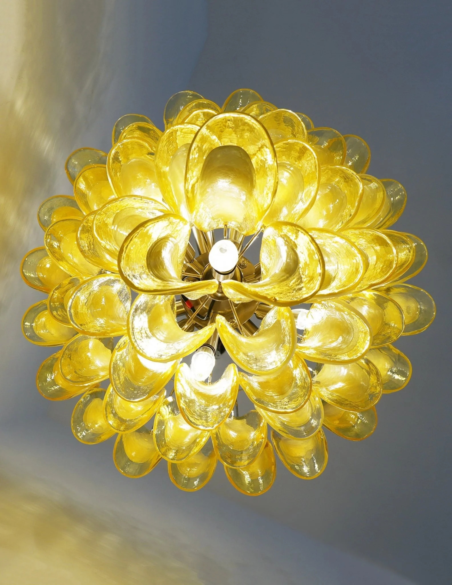 Wave Murano Glass Chandelier - Image 8