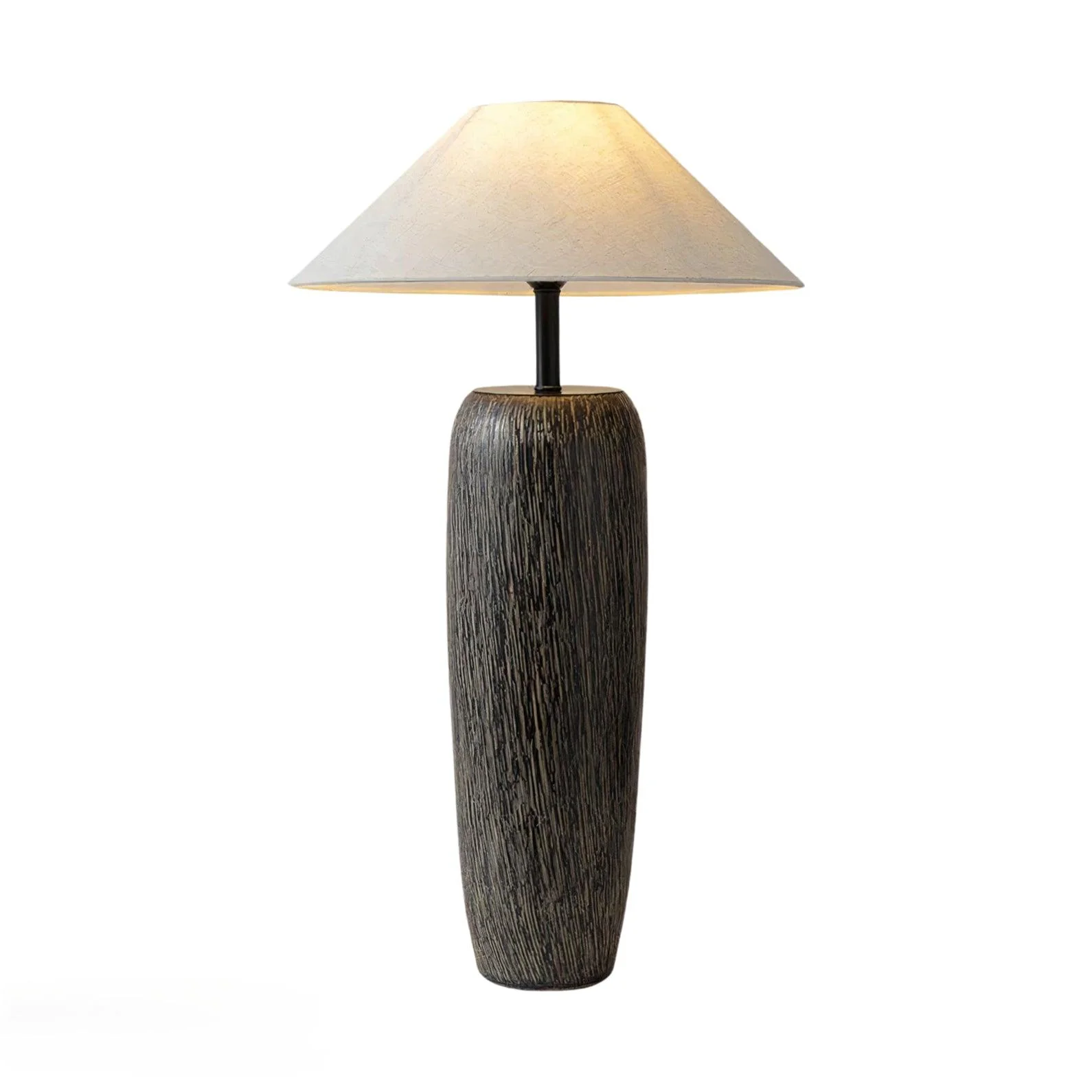 Weathered Wood Grain Floor Lamp - Image 38