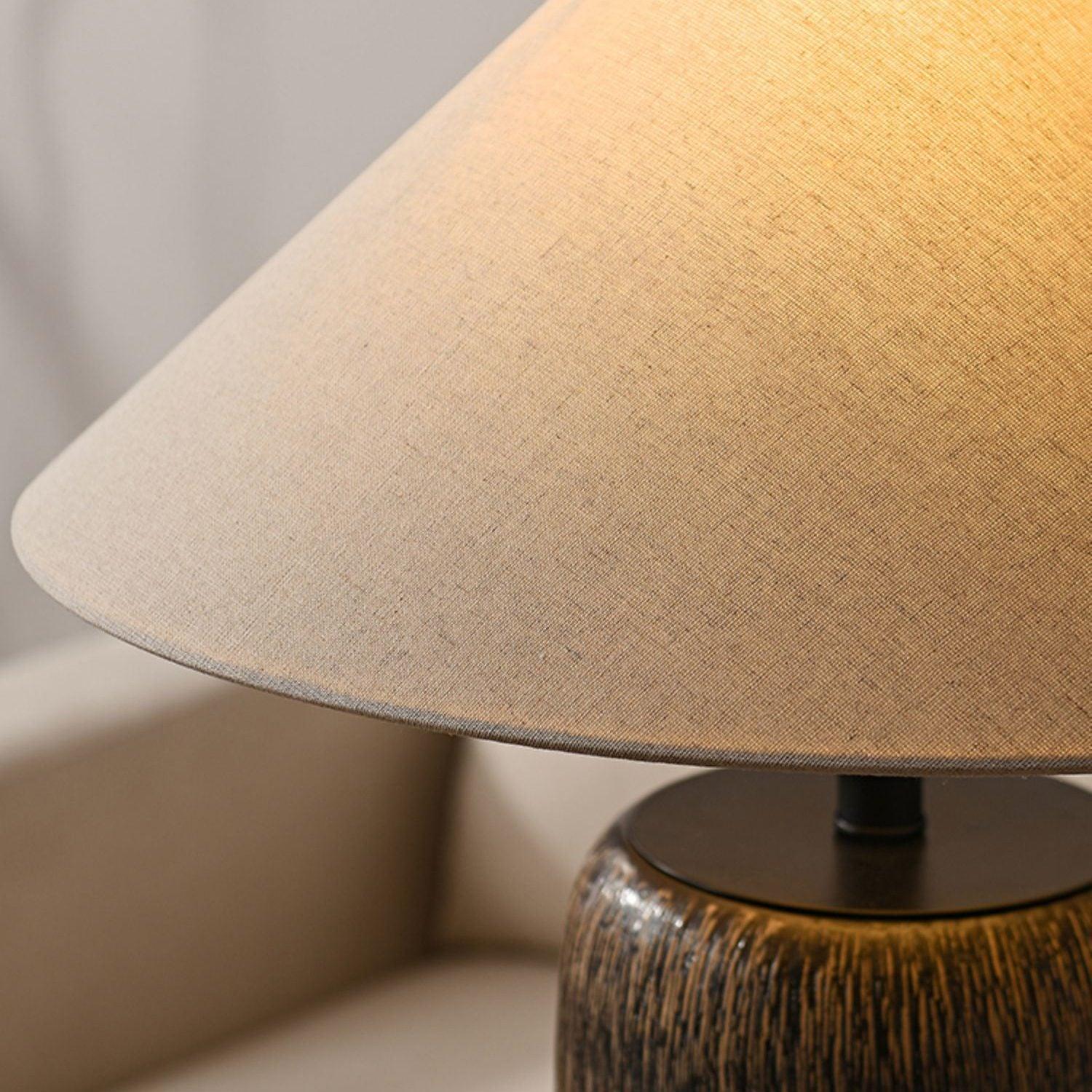 Weathered Wood Grain Floor Lamp - Image 6