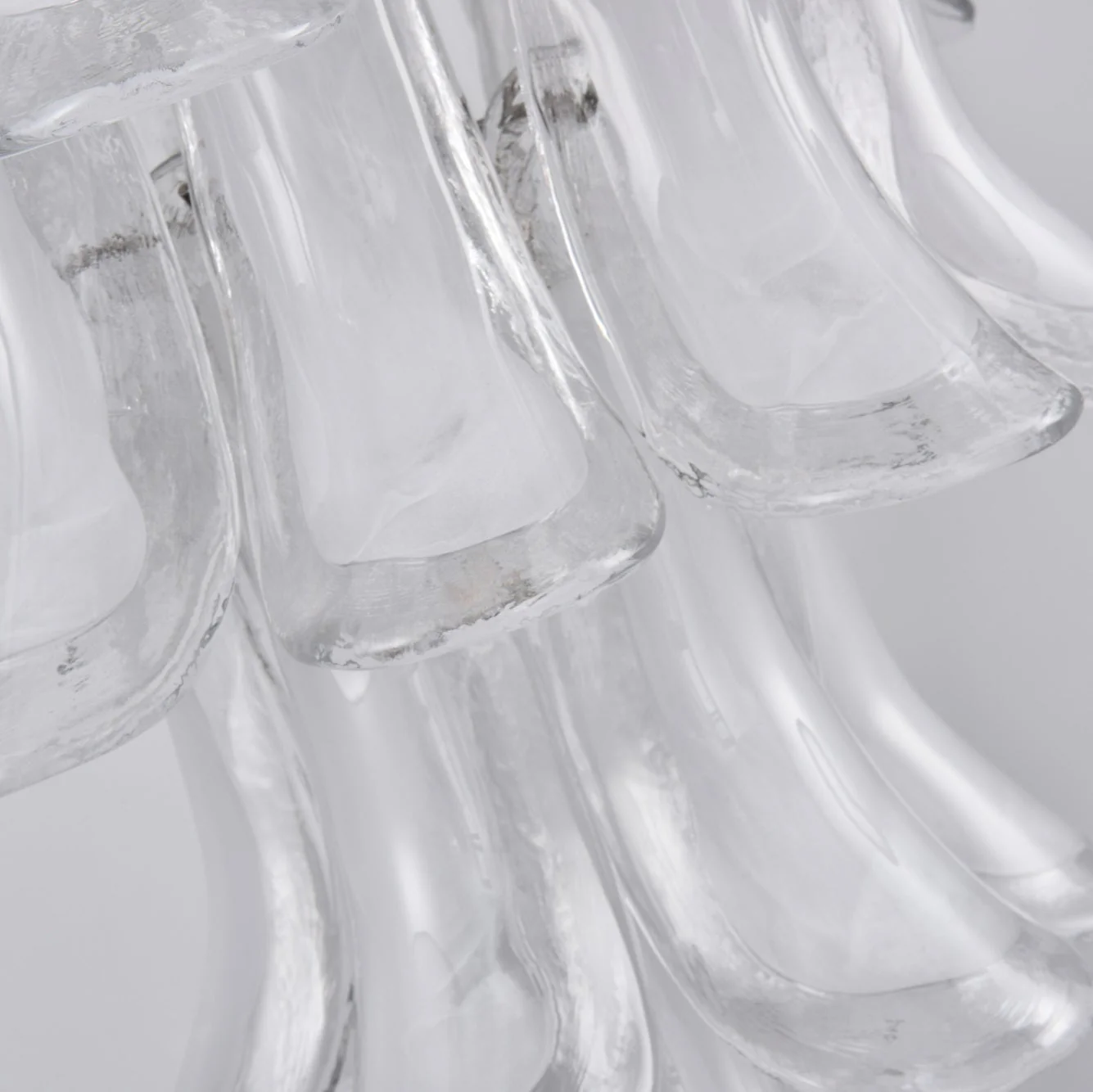 White Cloud Glass Petals Chandelier - Image 20