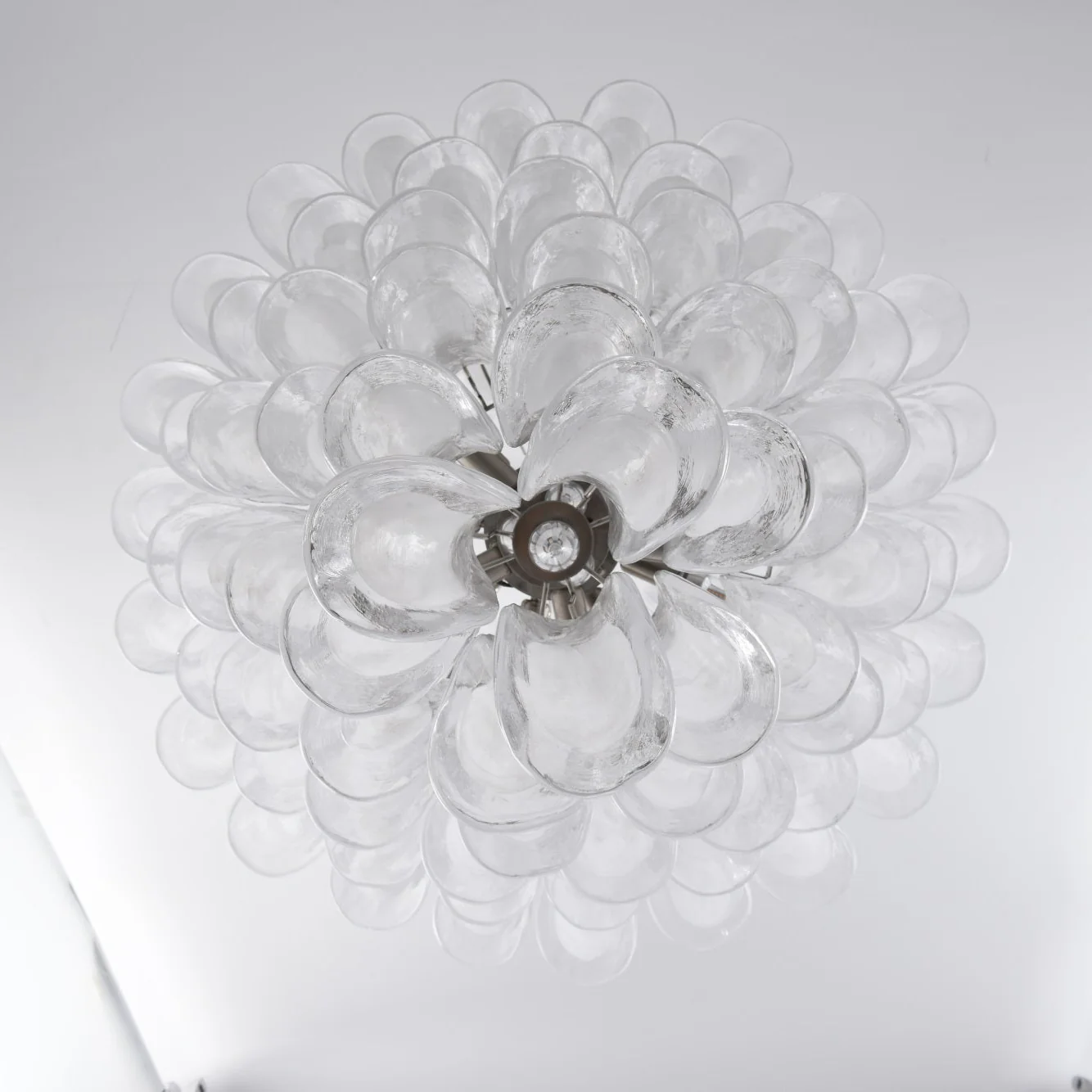 White Cloud Glass Petals Chandelier - Image 21