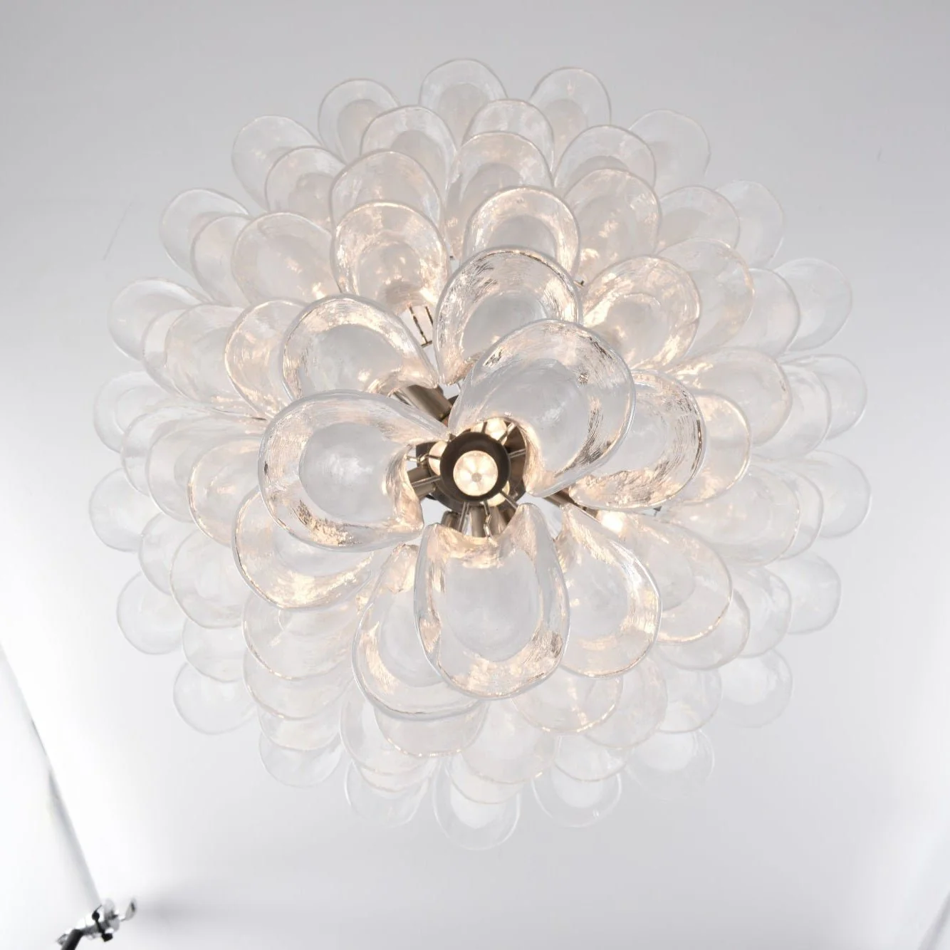 White Cloud Glass Petals Chandelier - Image 23