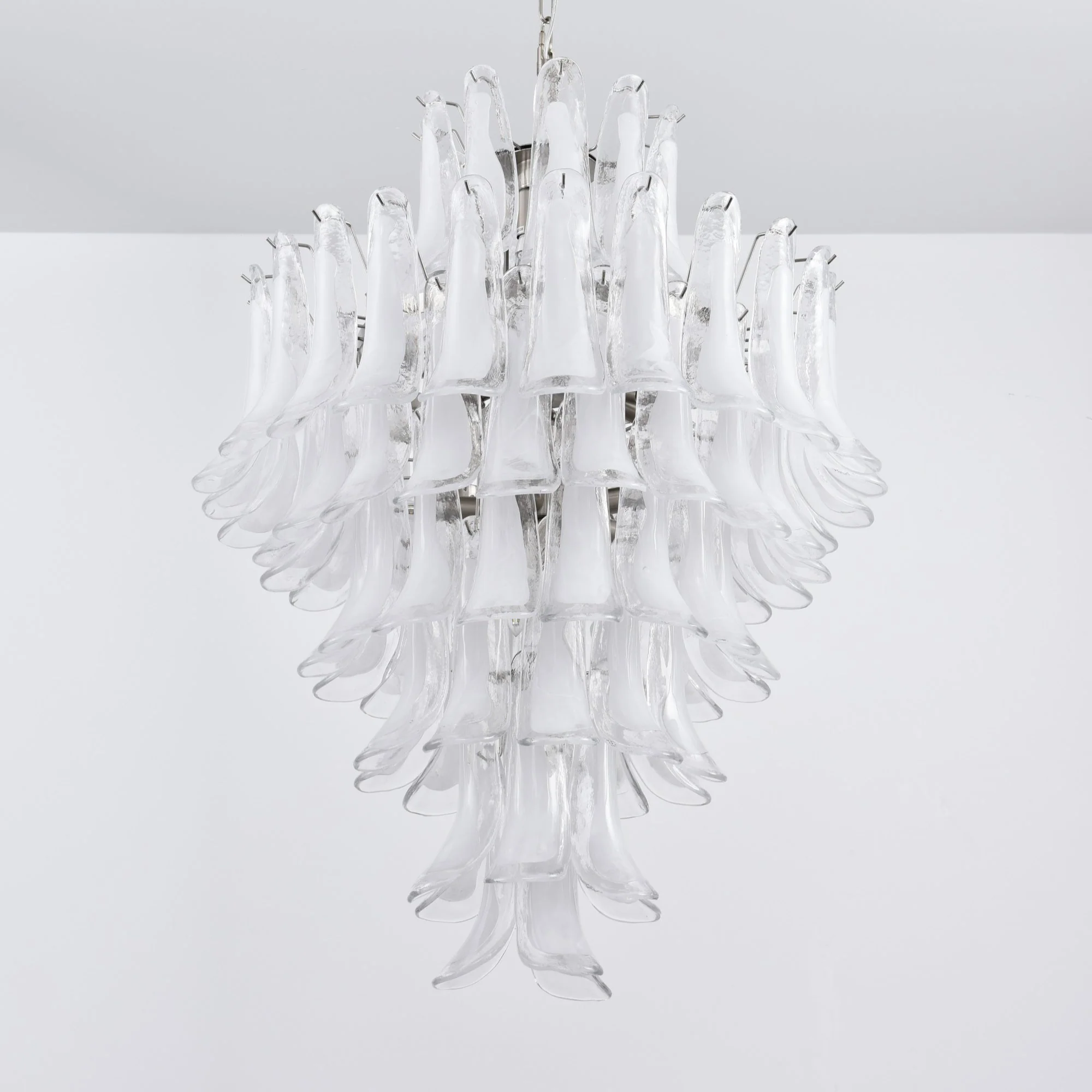 White Cloud Glass Petals Chandelier - Image 24