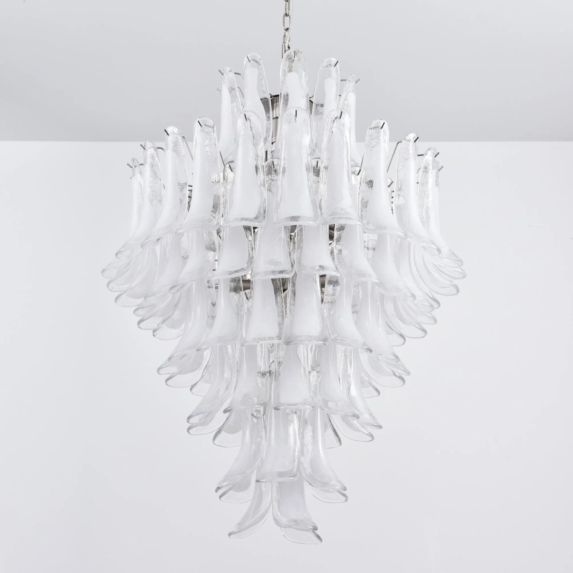 White Cloud Glass Petals Chandelier - Image 25