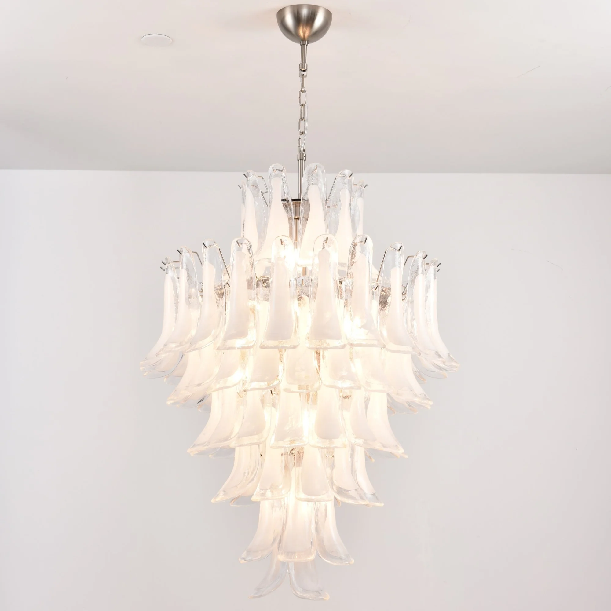 White Cloud Glass Petals Chandelier - Image 28