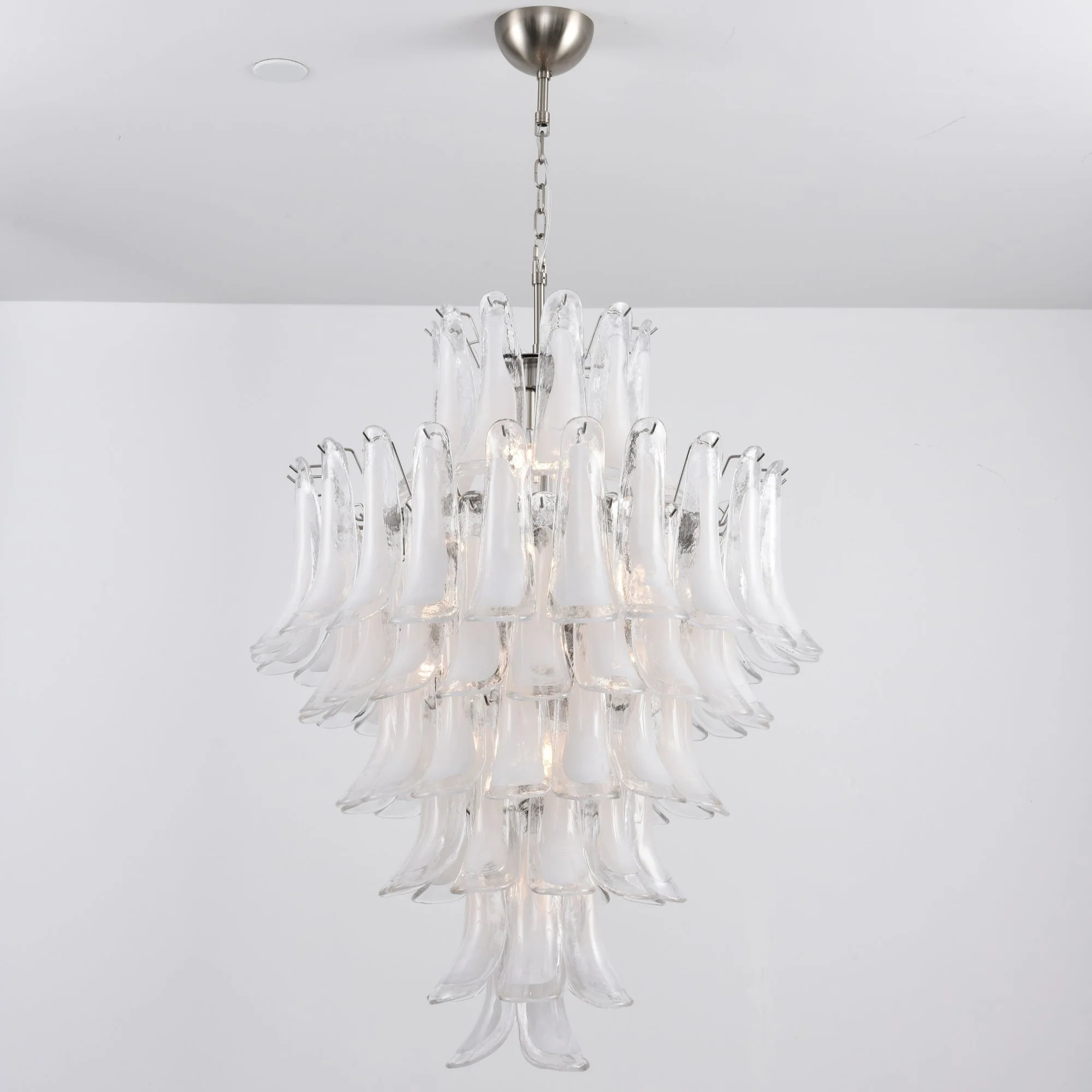 White Cloud Glass Petals Chandelier - Image 30