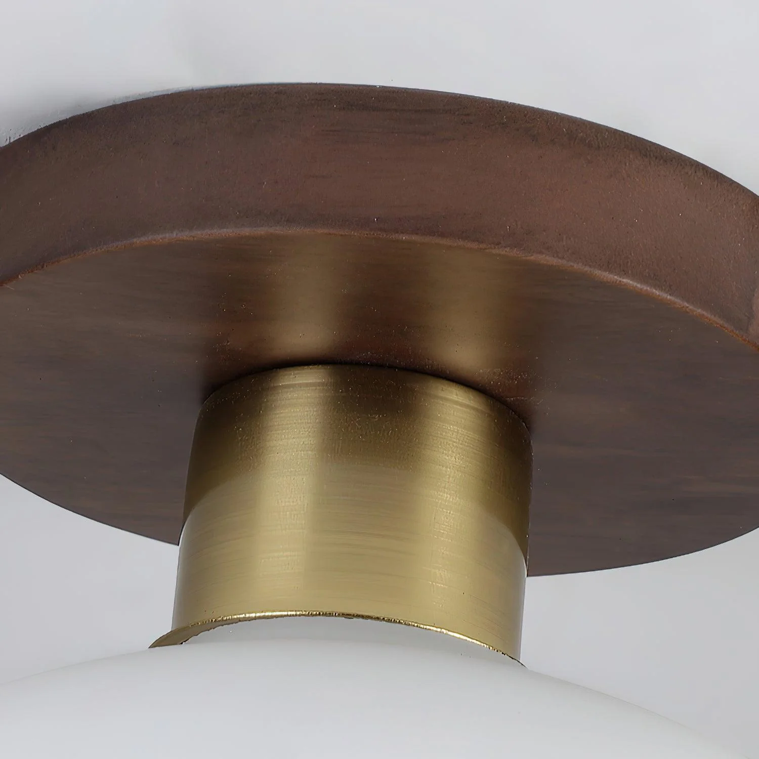 White Shell Ceiling Lamp - Image 17
