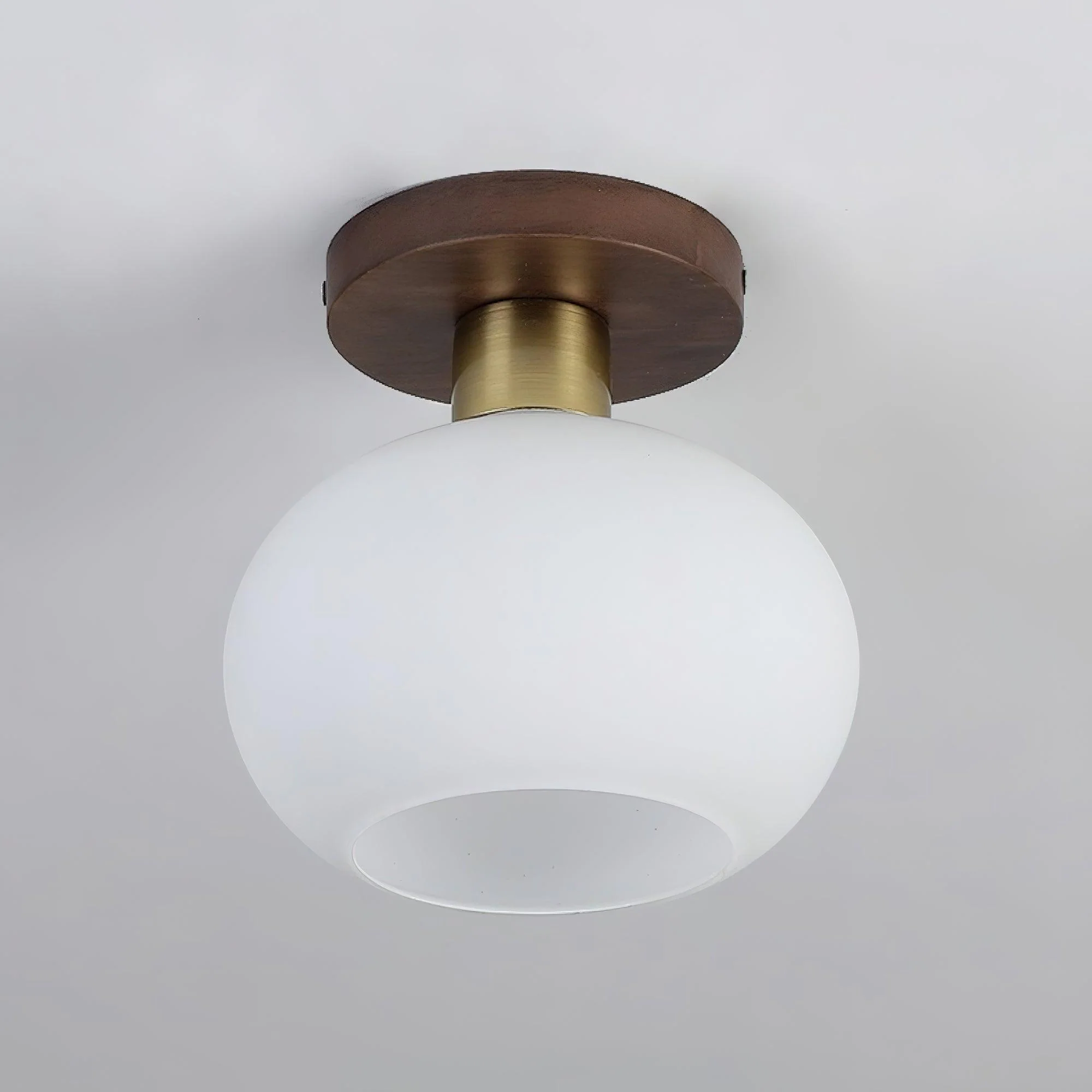 White Shell Ceiling Lamp - Image 18