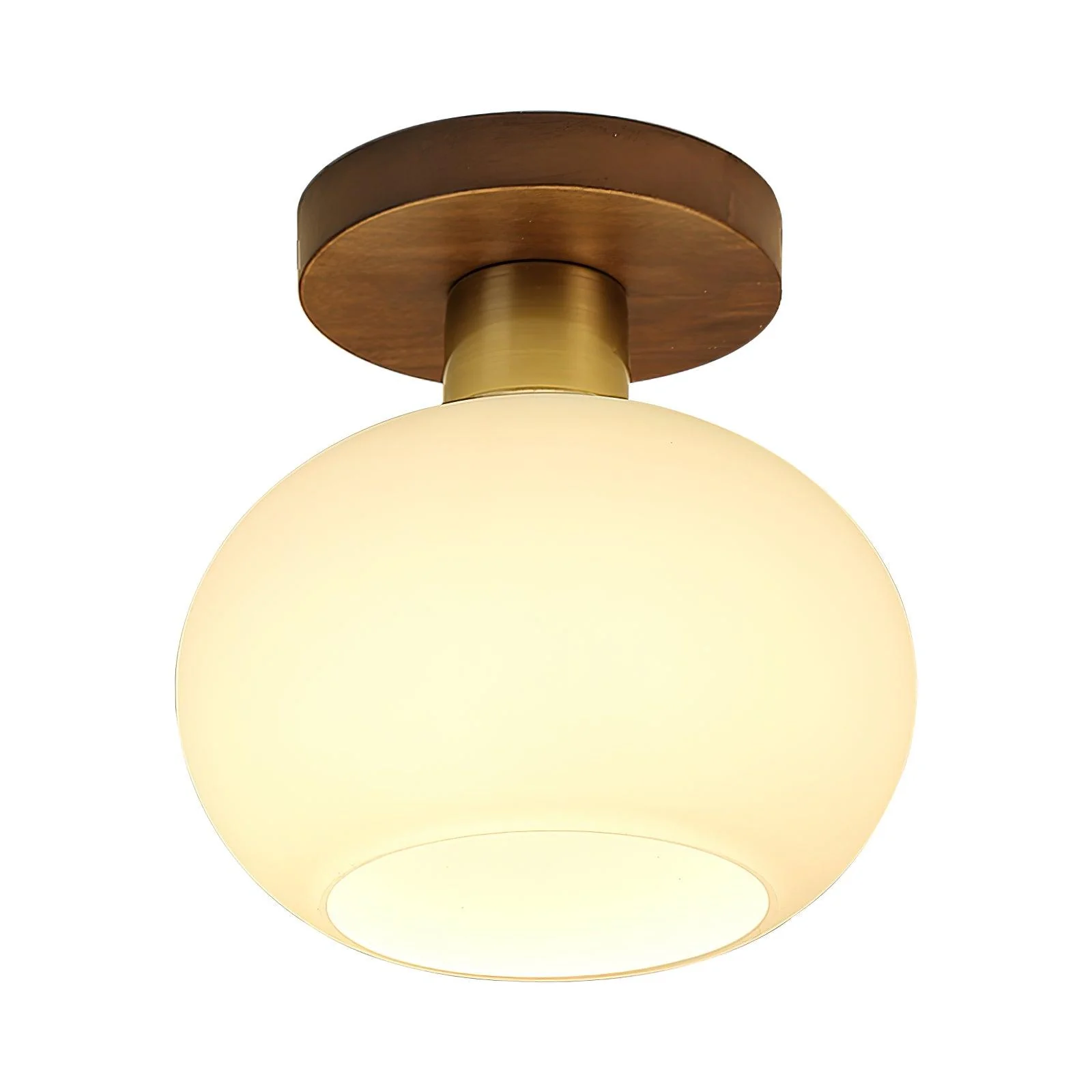 White Shell Ceiling Lamp - Image 21