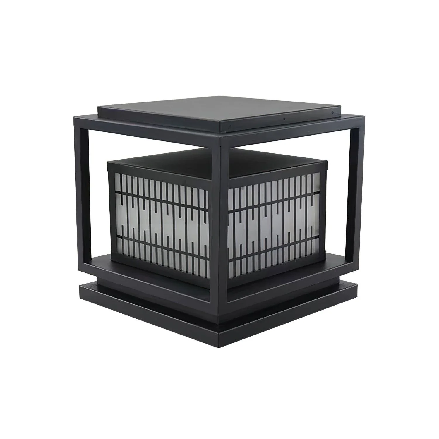 Window Grille Outdoor Post Light - Image 18