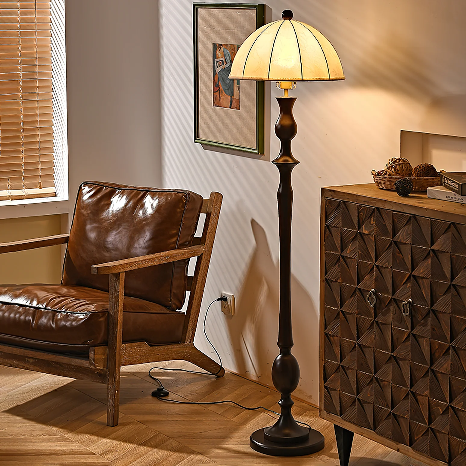 Windsor Vintage Floor Lamp - Image 2