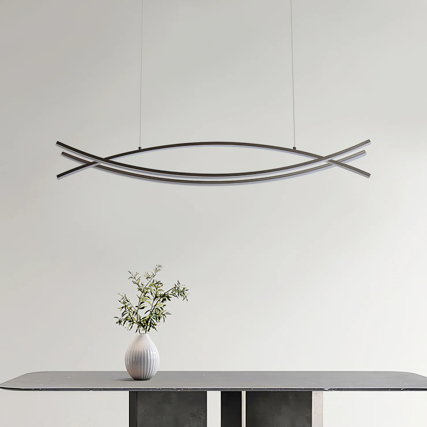Wishbone LED Chandelier - Image 3