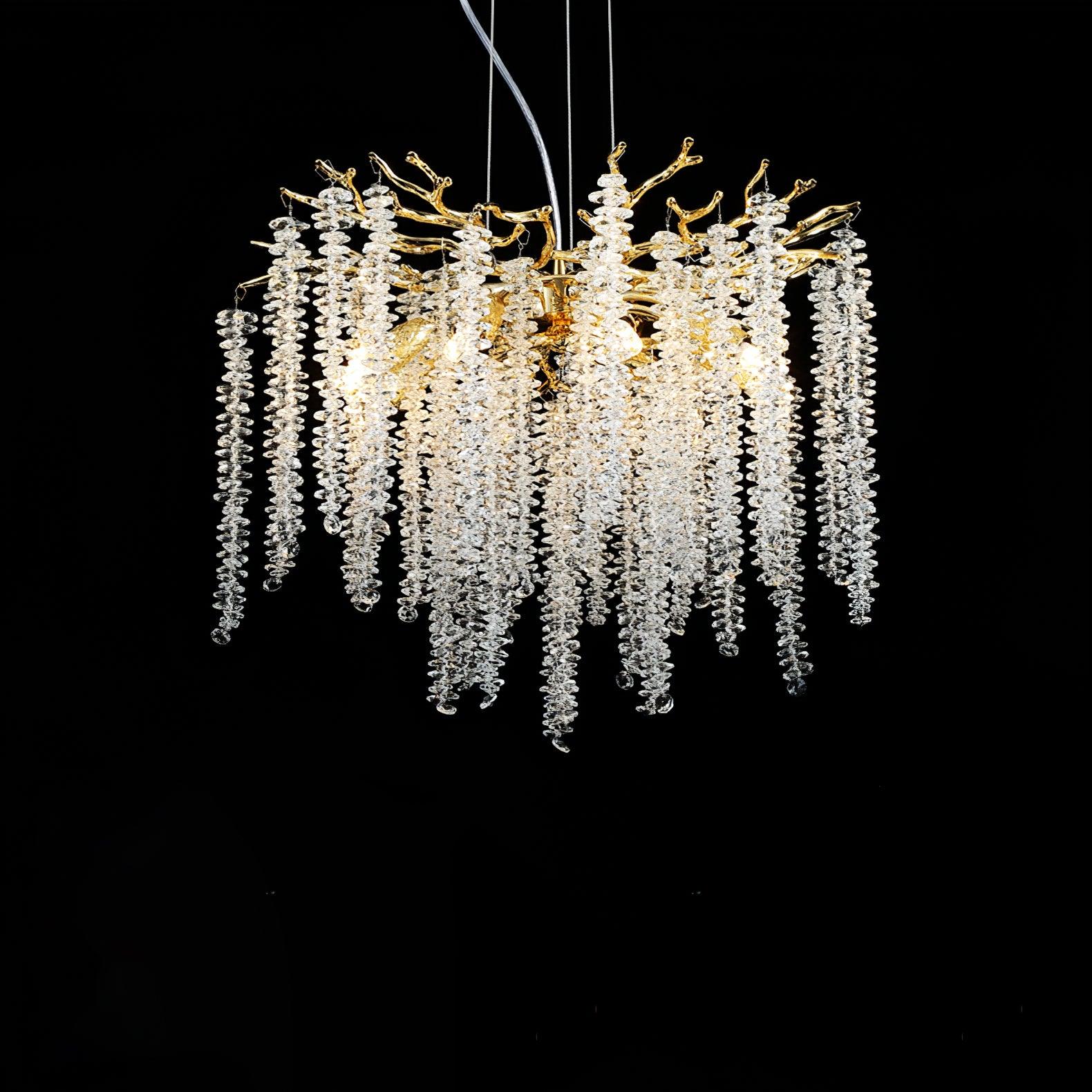 Wisteria Flower Crystal Chandelier - Image 23