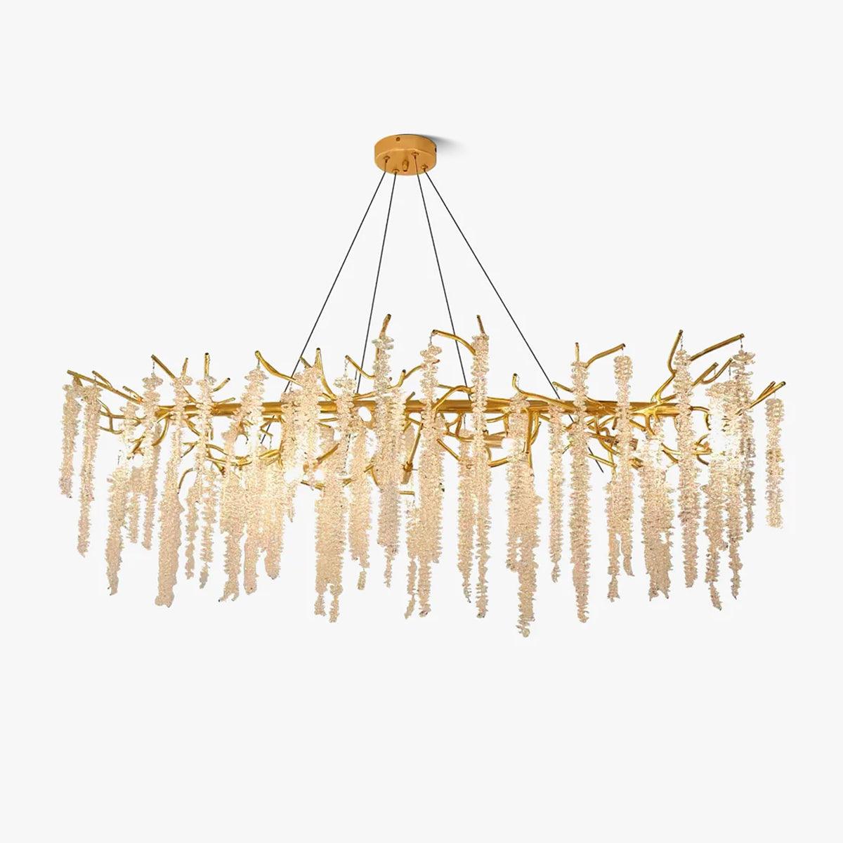 Wisteria Flower Crystal Chandelier - Image 30
