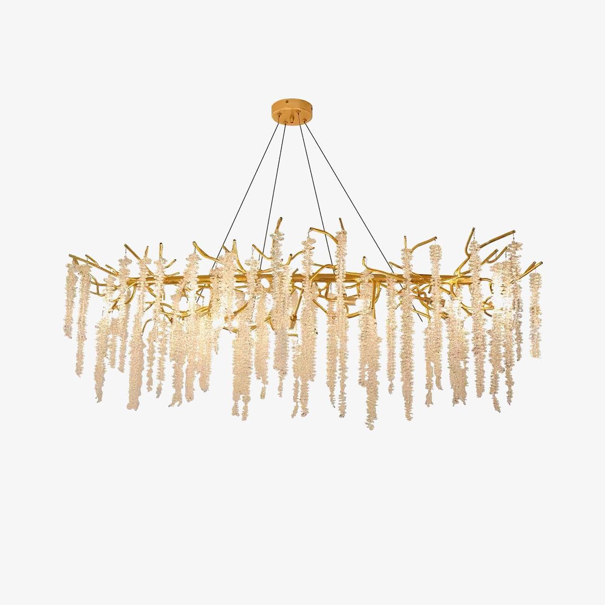 Wisteria Flower Crystal Chandelier - Image 31