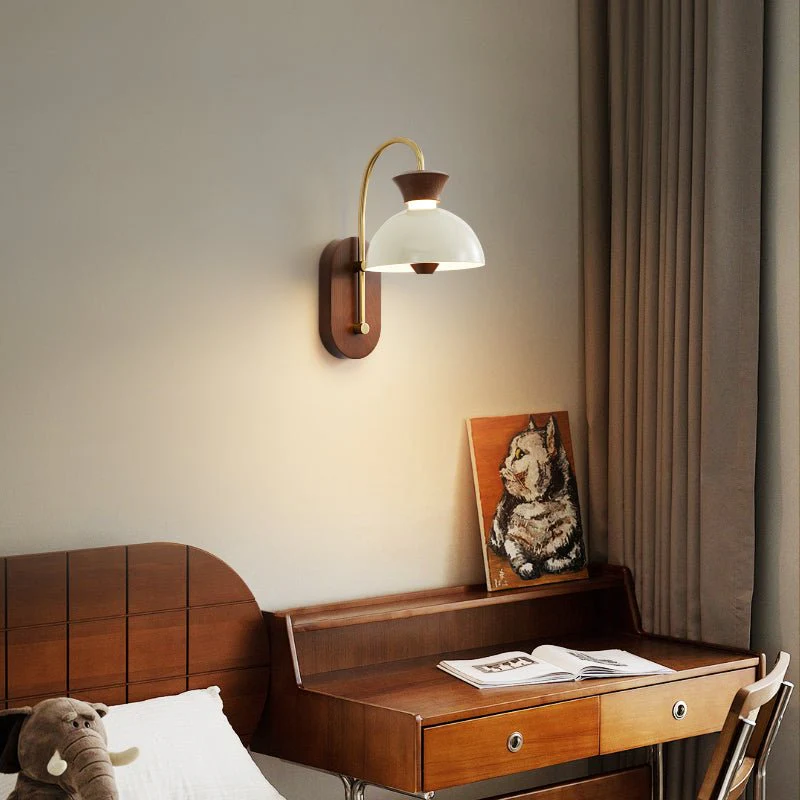 Wood Arc Wall Lamp - Image 5
