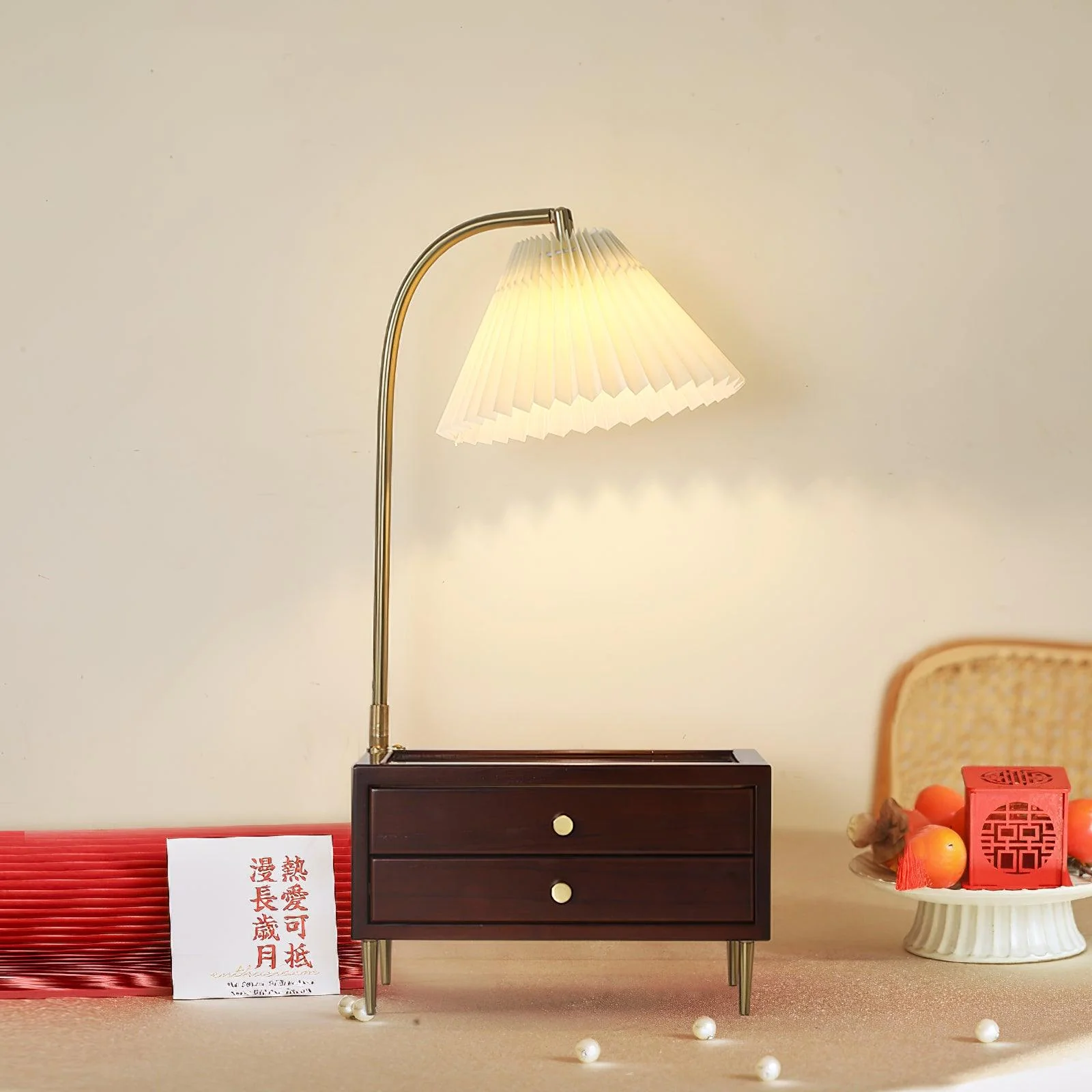 Wood Drawer Table Lamp - Image 5