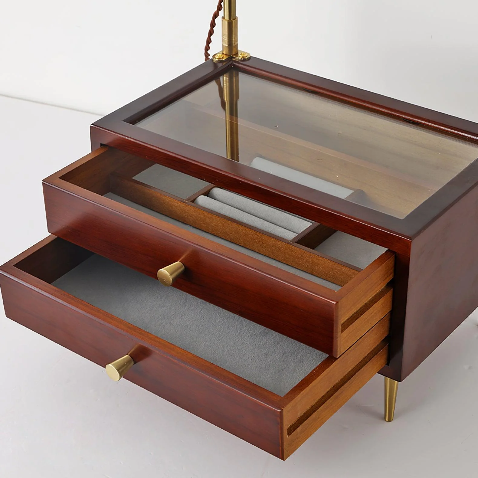 Wood Drawer Table Lamp - Image 8