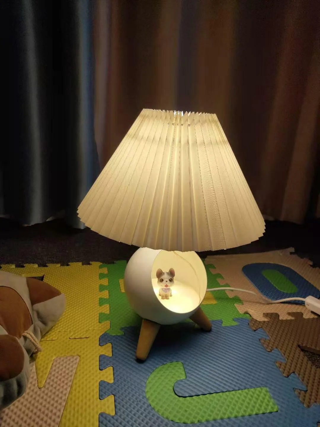 Wood Small Table Lamp - Image 14