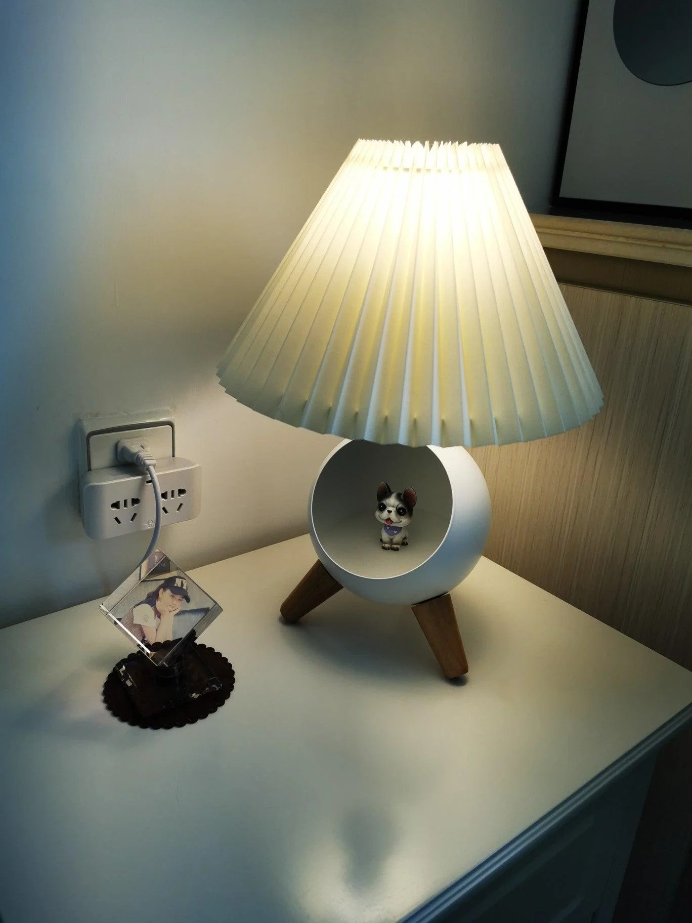 Wood Small Table Lamp - Image 20