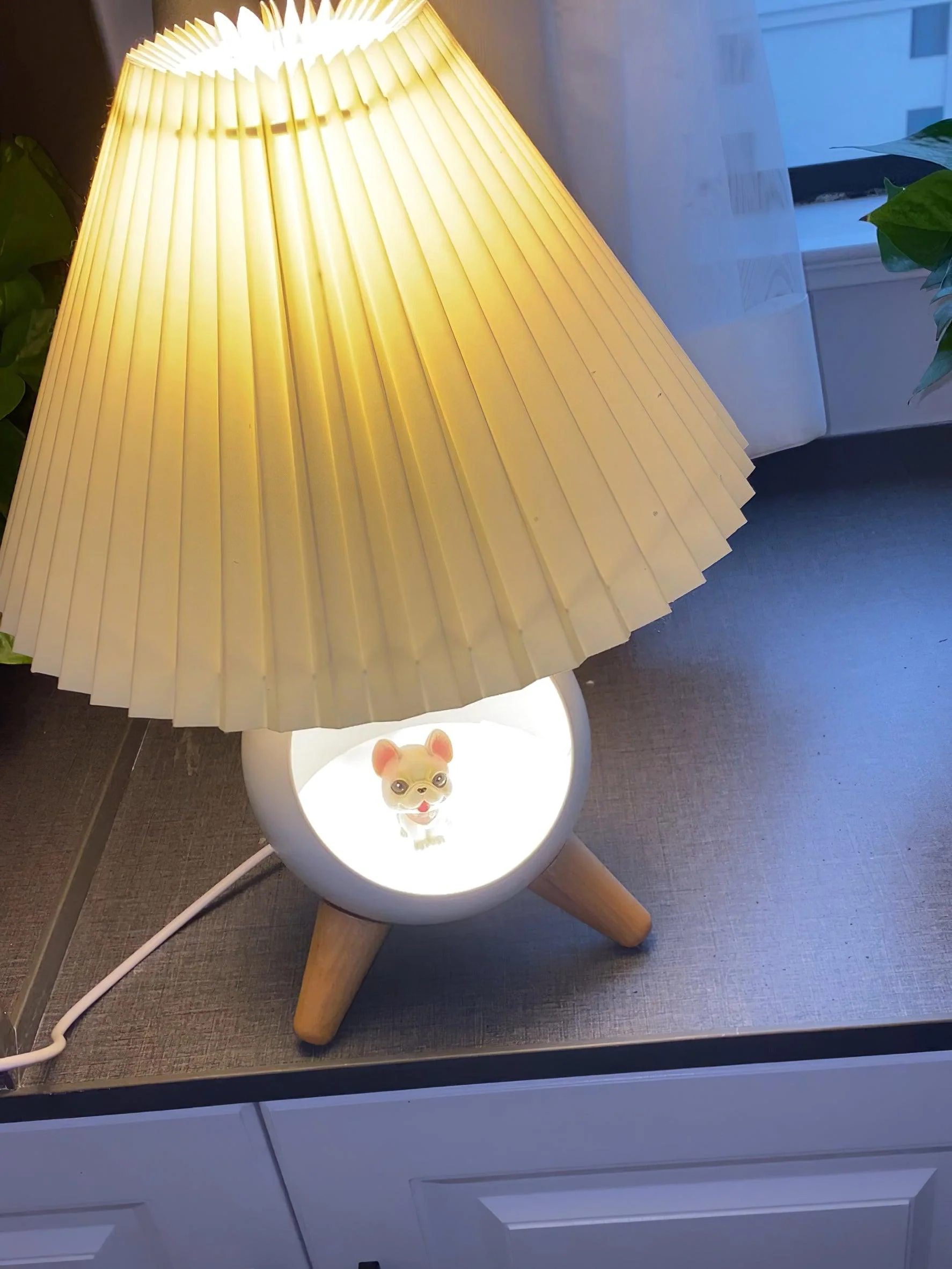 Wood Small Table Lamp - Image 25