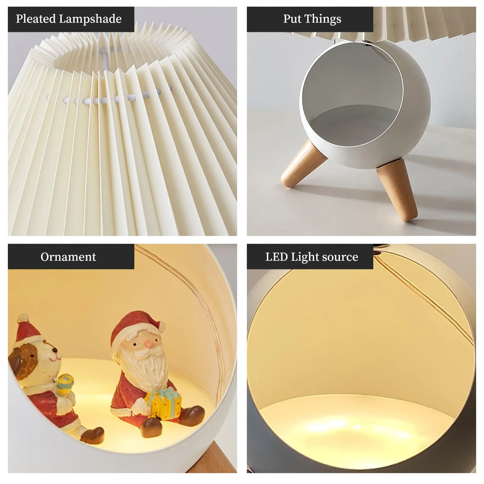Wood Small Table Lamp - Image 29