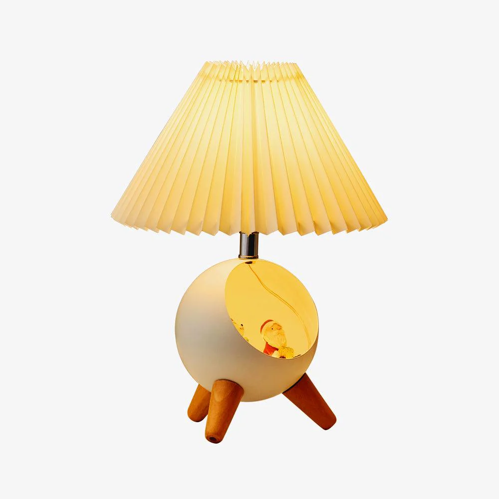 Wood Small Table Lamp - Image 4