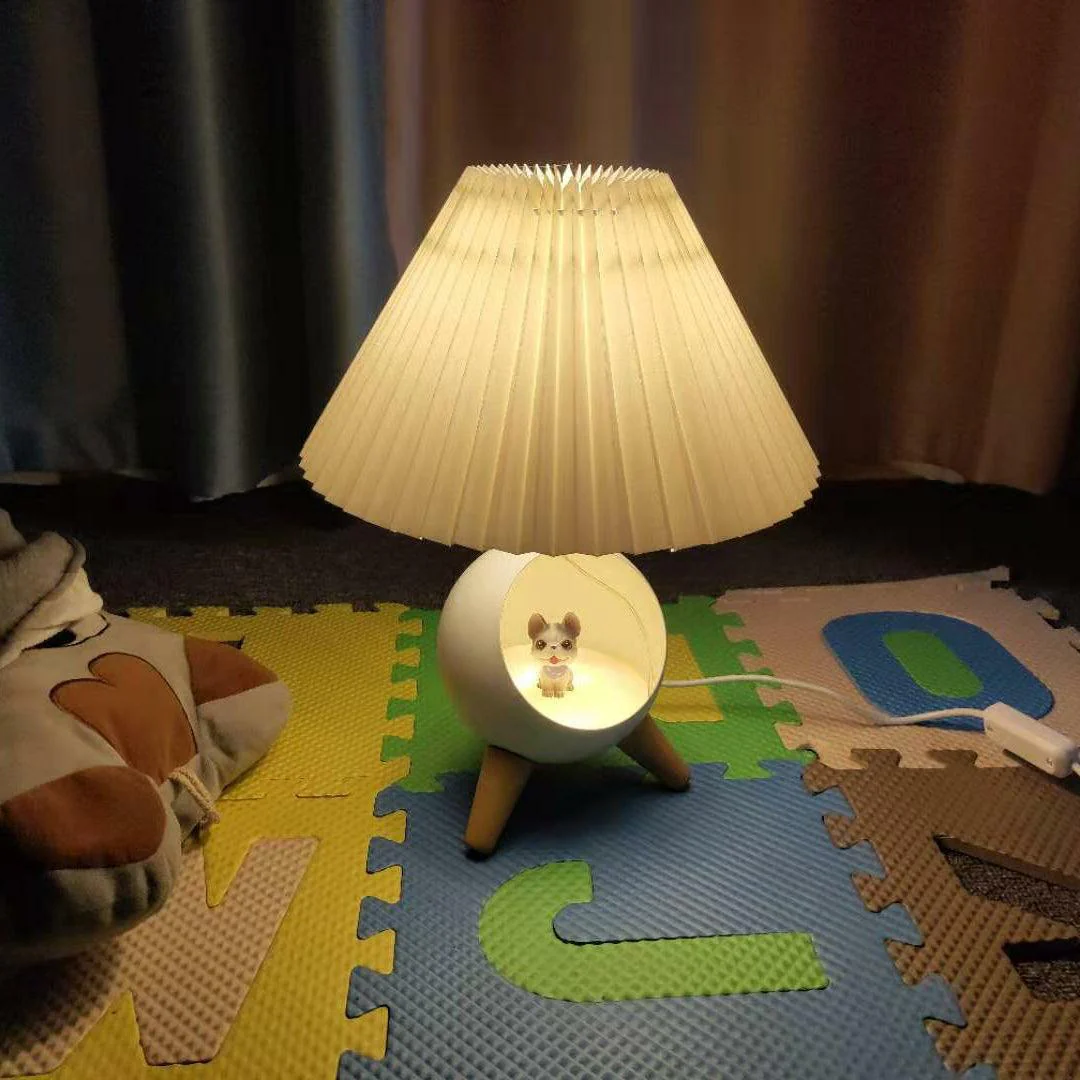 Wood Small Table Lamp - Image 5