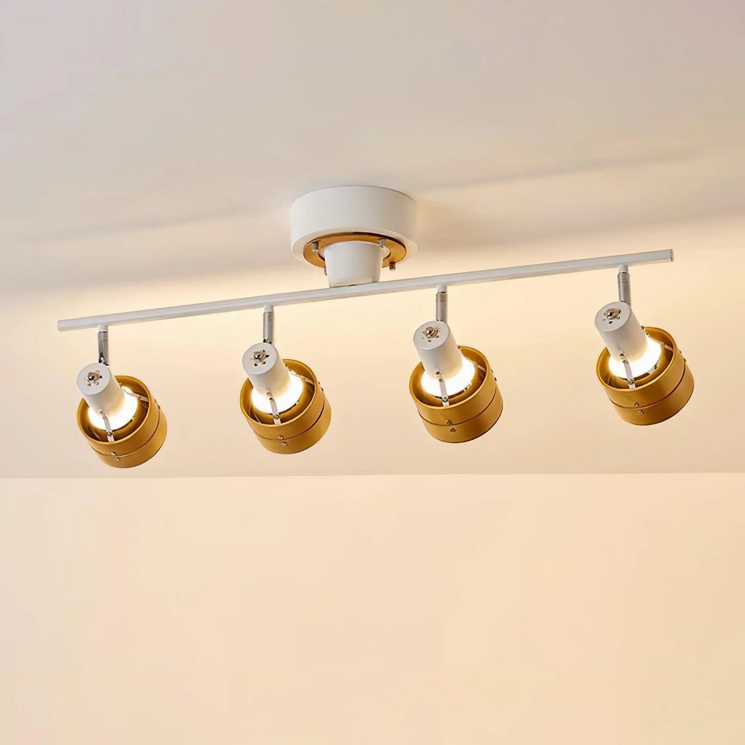 Wooden Adjustable Spot Ceiling Lamp - Image 27
