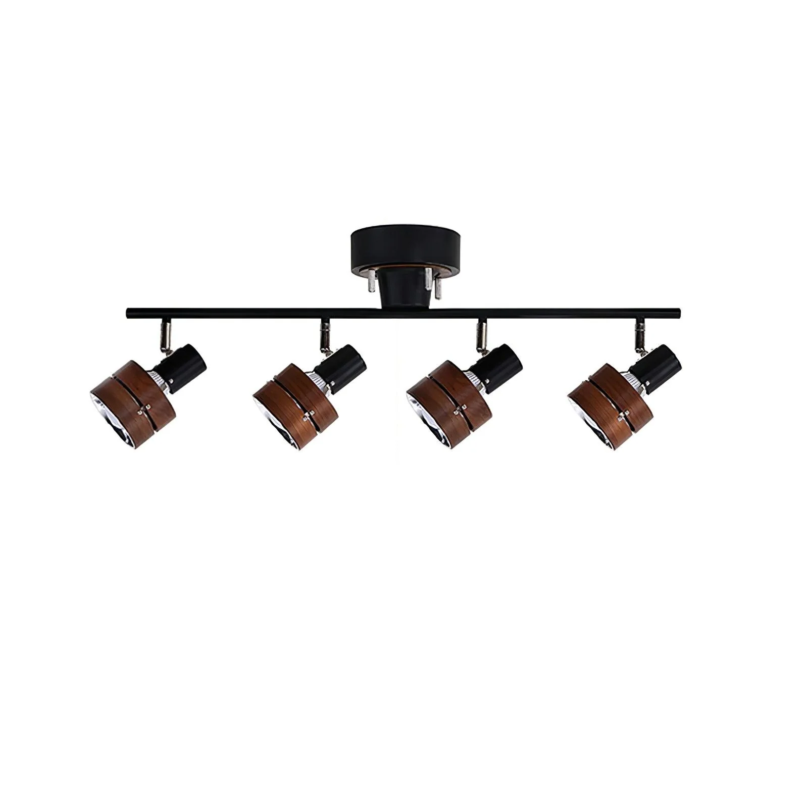 Wooden Adjustable Spot Ceiling Lamp - Image 39