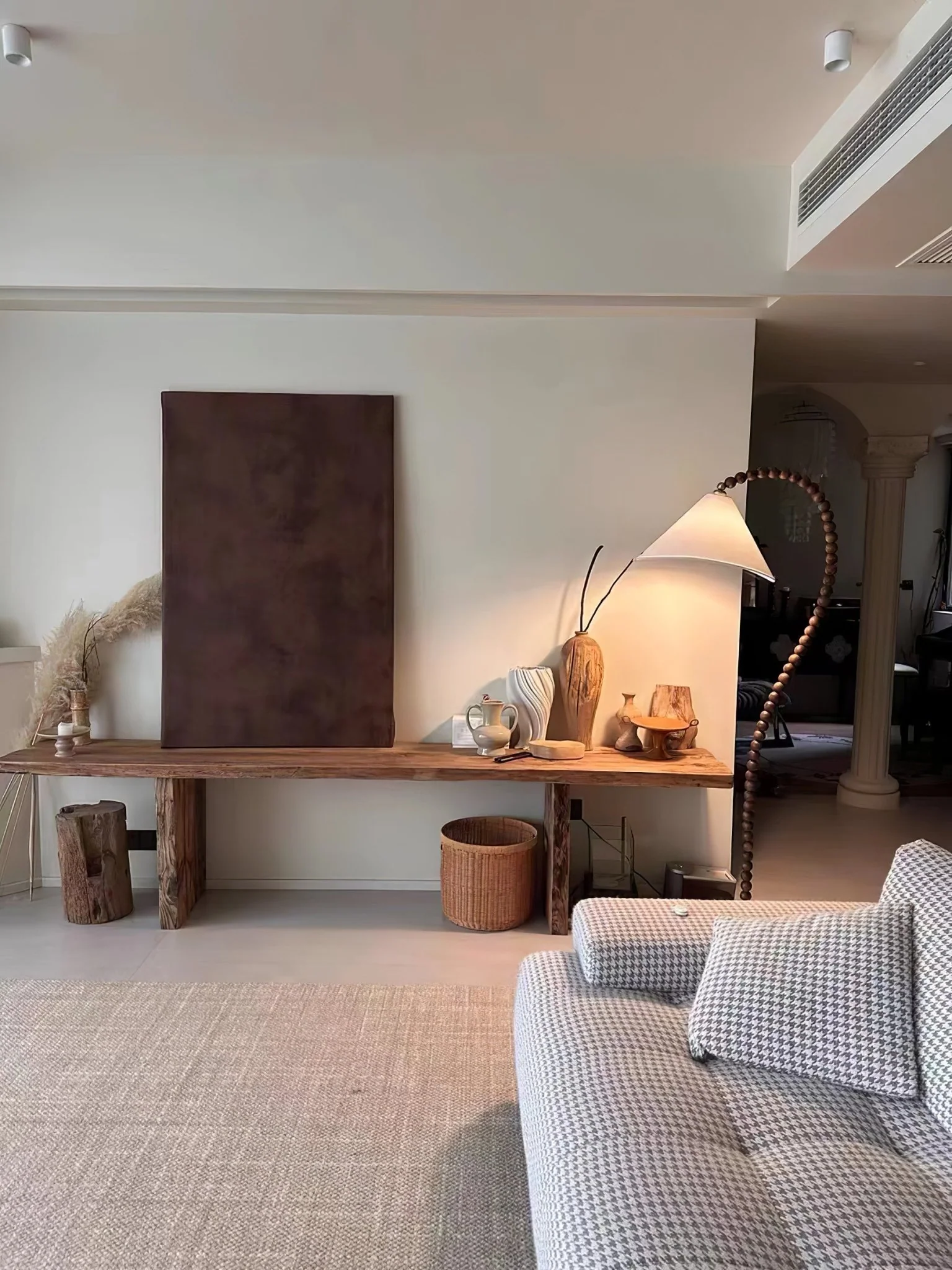 Wooden Bead Floor Lamp - Image 10