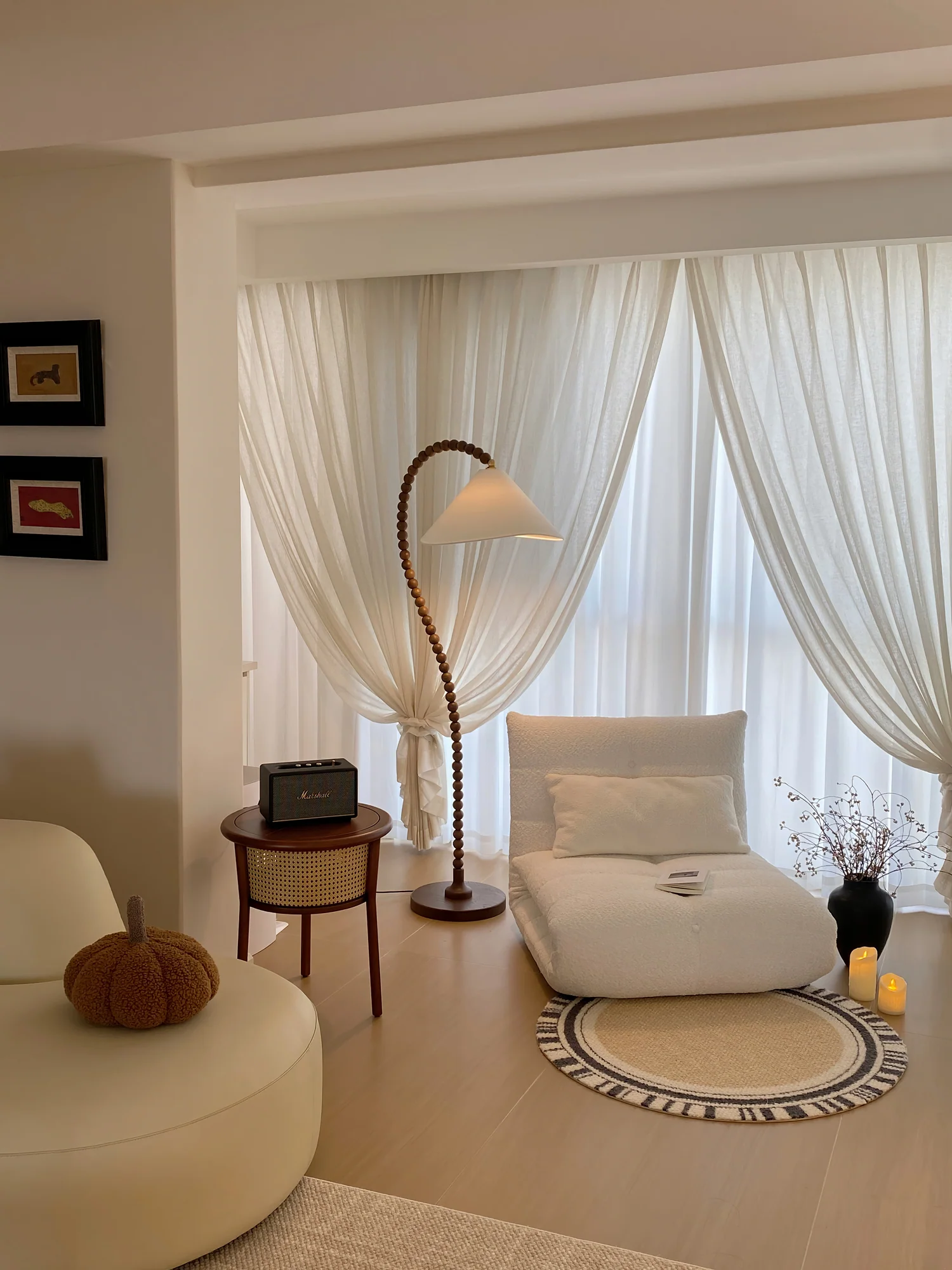 Wooden Bead Floor Lamp - Image 12