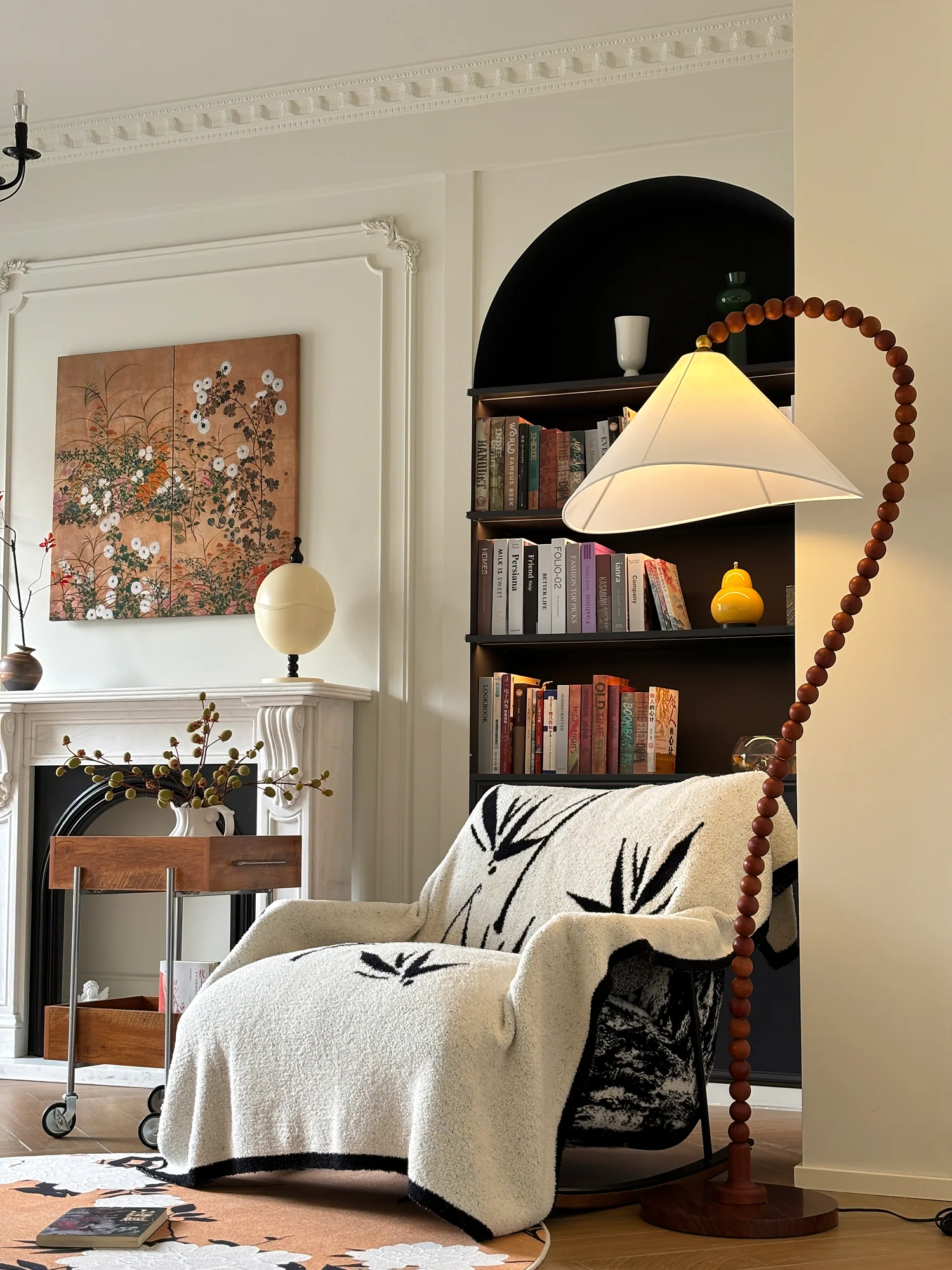 Wooden Bead Floor Lamp - Image 17
