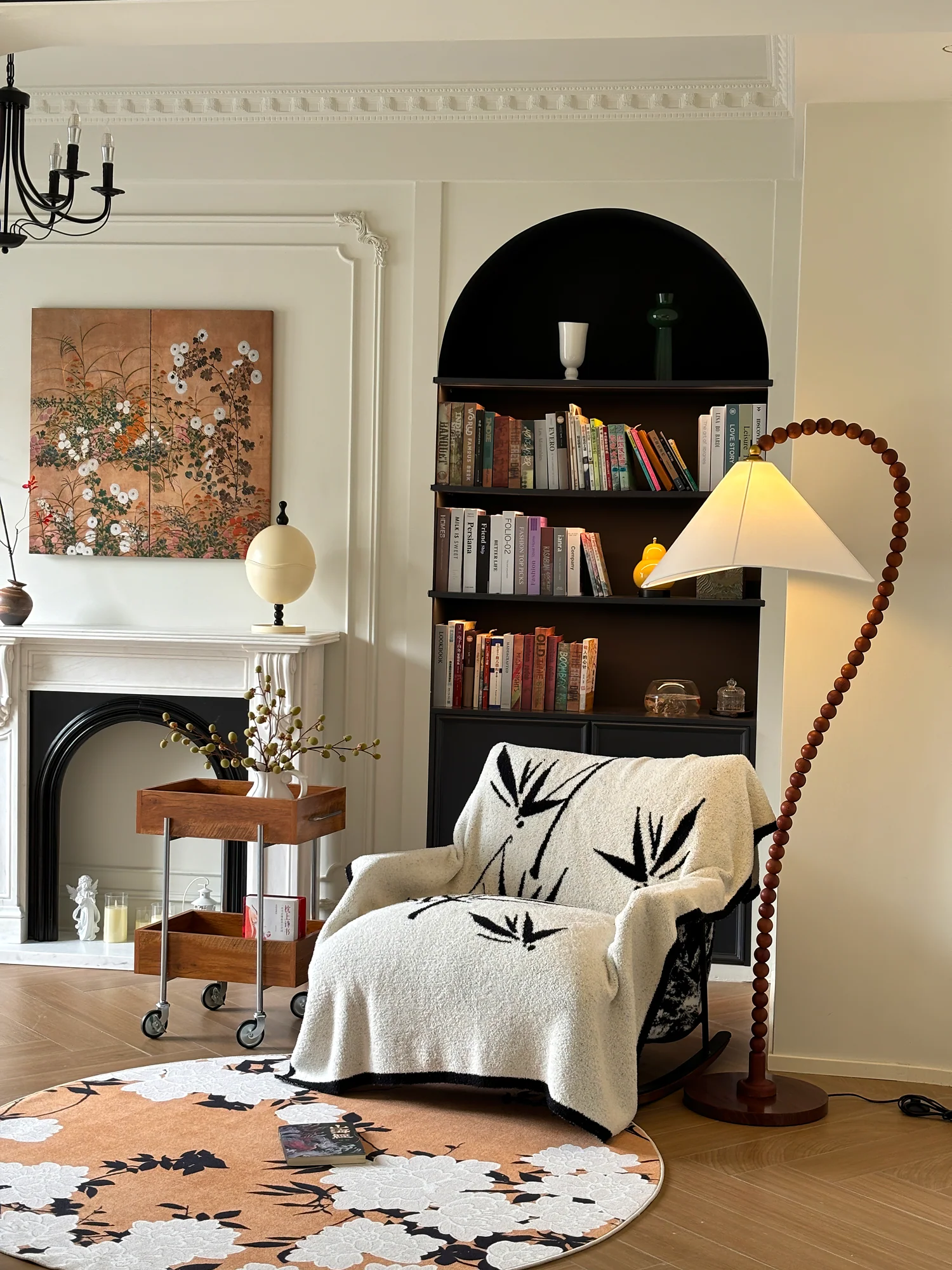 Wooden Bead Floor Lamp - Image 24