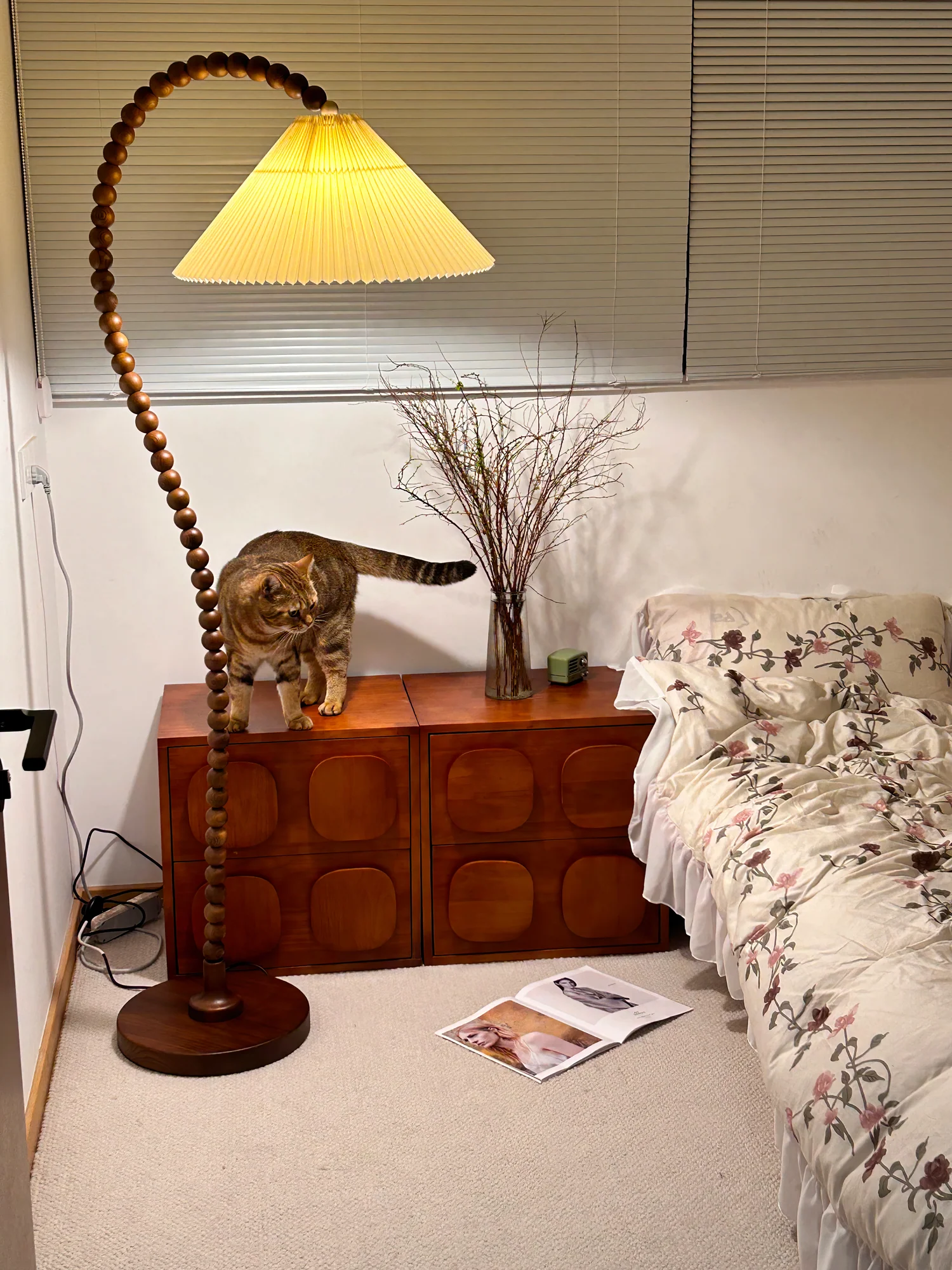 Wooden Bead Floor Lamp - Image 26